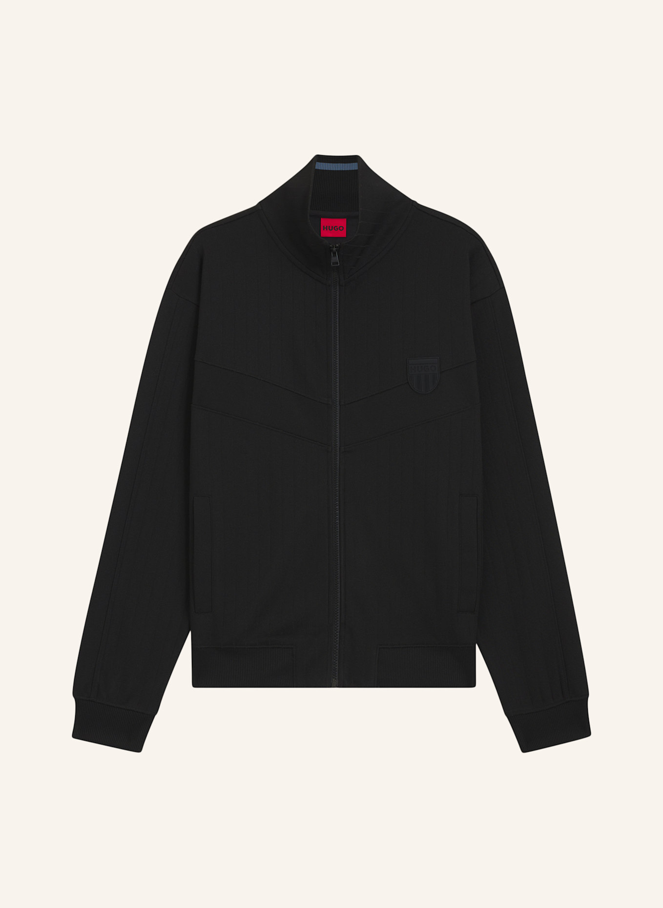 HUGO Sweatshirt DAVRONTO Relaxed Fit: SCHWARZ