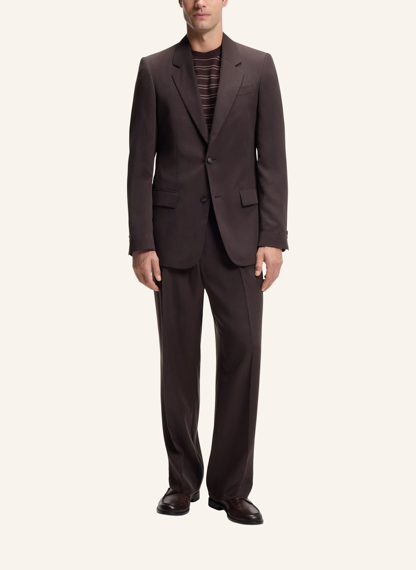 BOSS Blazer C-CALLUM-262 Relaxed Fit: DUNKELBRAUN