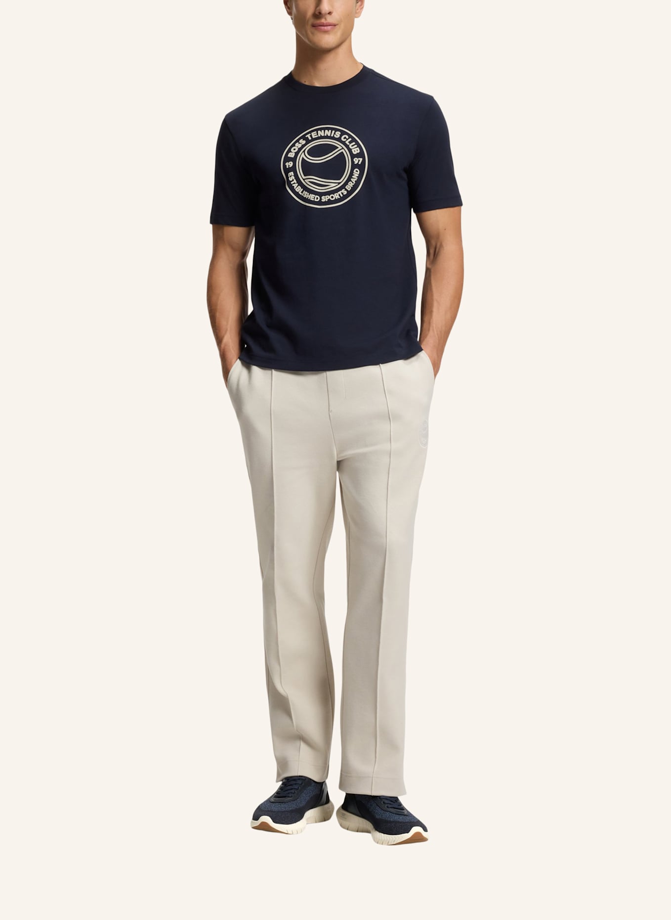 BOSS Sneaker BOSS-MOTION_KNM: BLAU