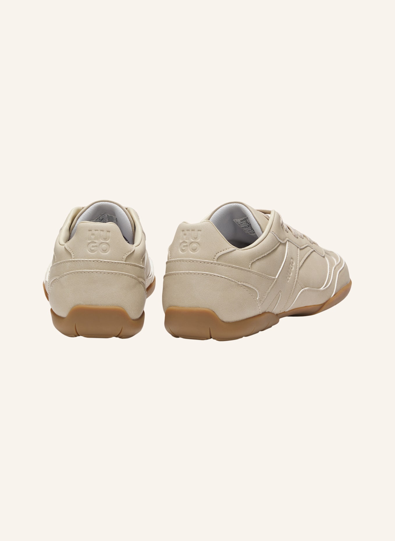 HUGO Sneaker KEESTON_NUPU: BEIGE