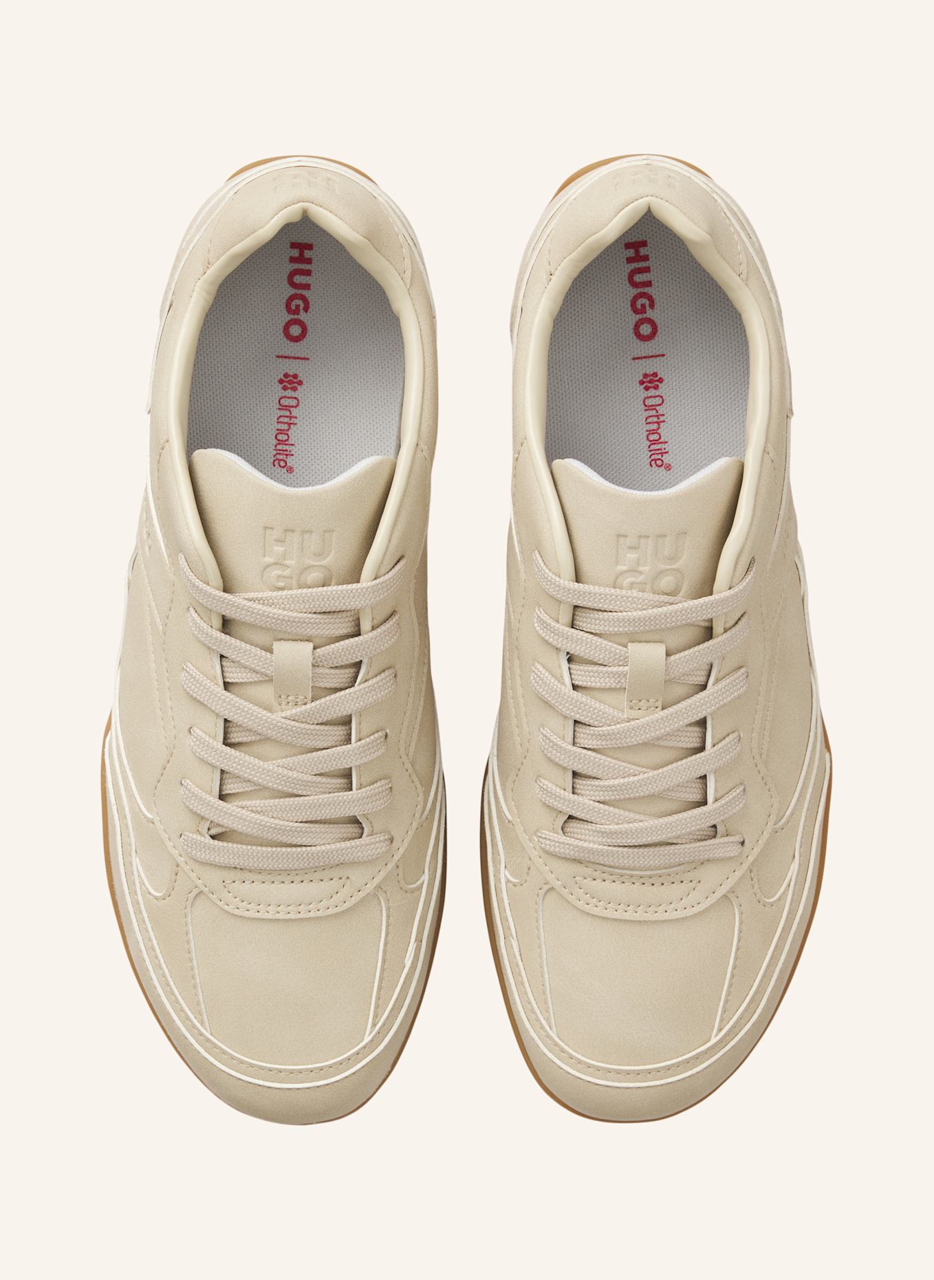 HUGO Sneaker KEESTON_NUPU: BEIGE