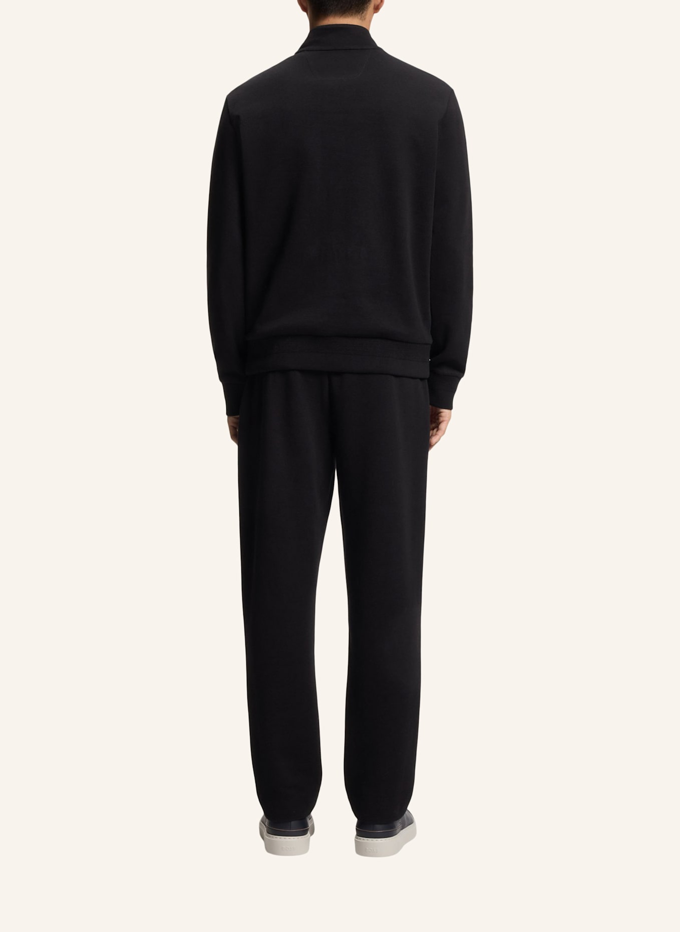 BOSS Sweatshirt L-SMITH 222 Regular Fit: SCHWARZ