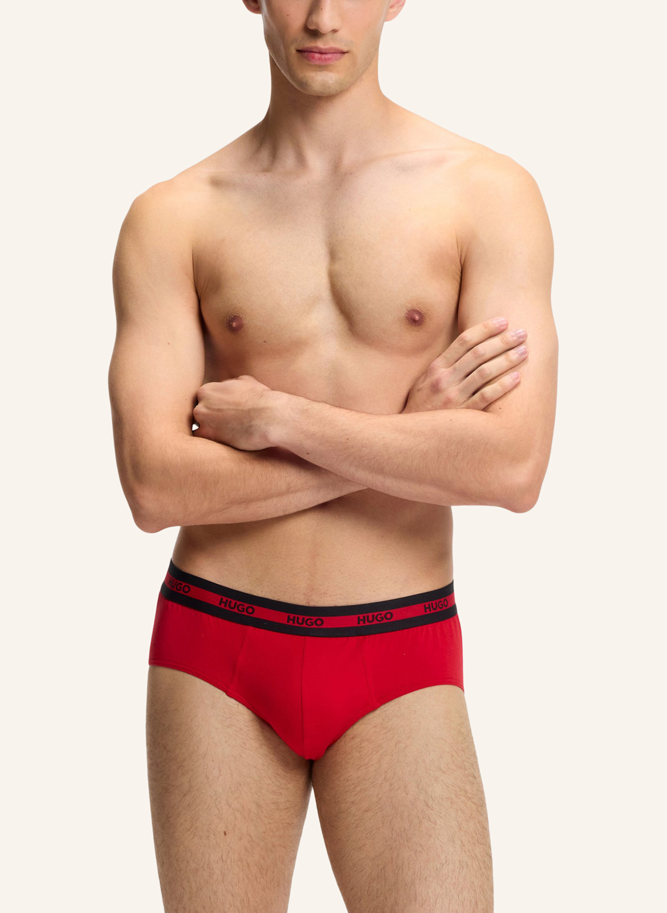 HUGO Slip HIPBR TRIPLET PLANET: ROT