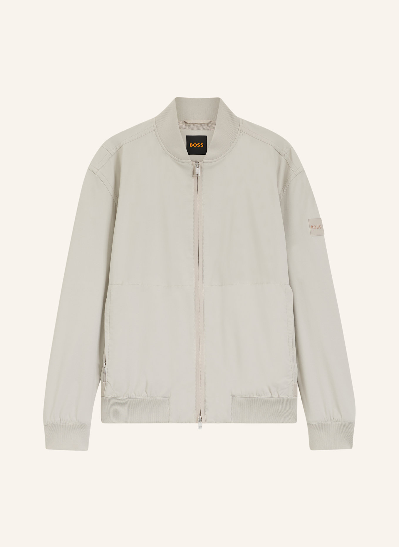 BOSS Casual Jacke OSURF Regular Fit: GRAU