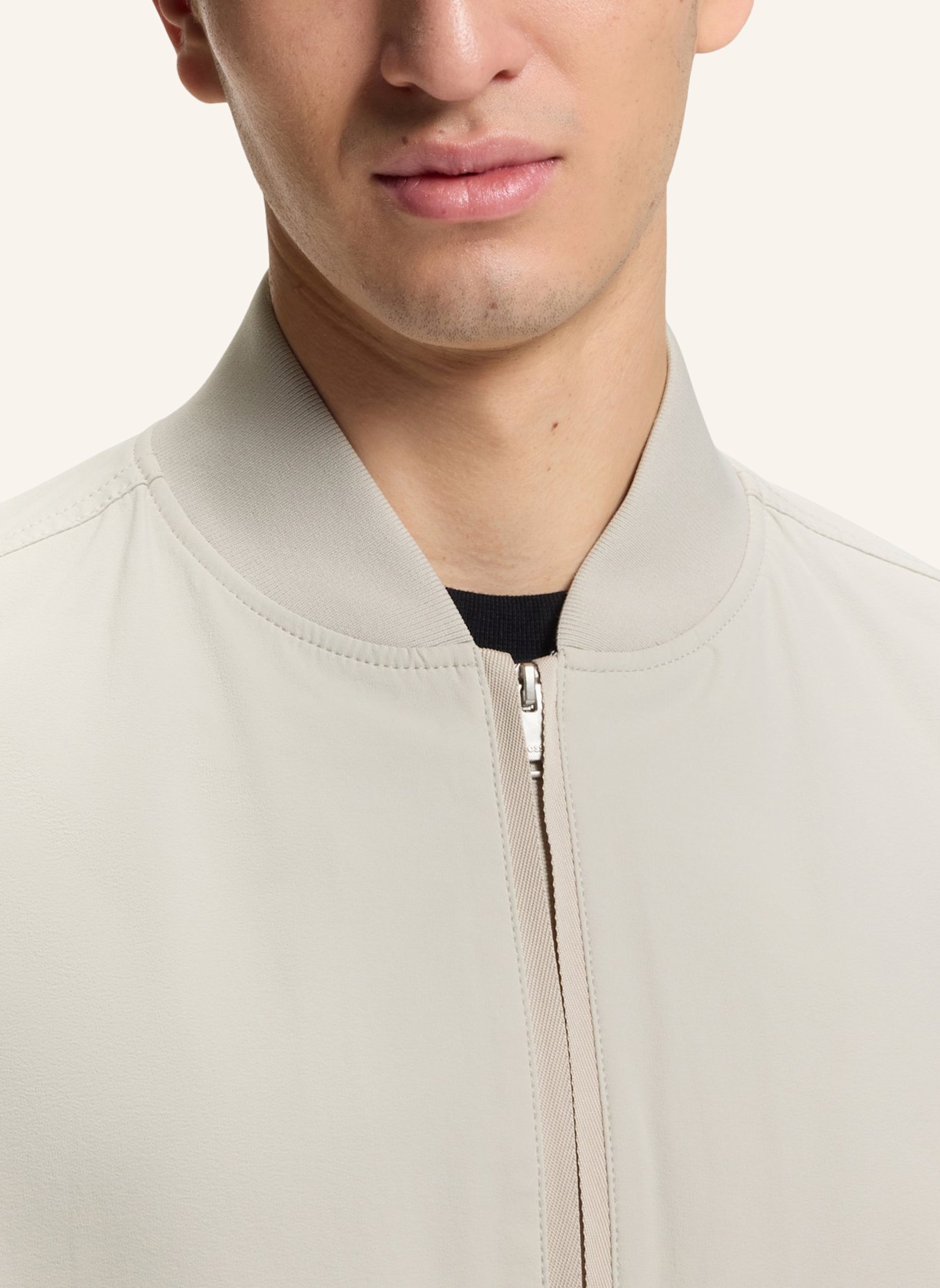 BOSS Casual Jacke OSURF Regular Fit: GRAU