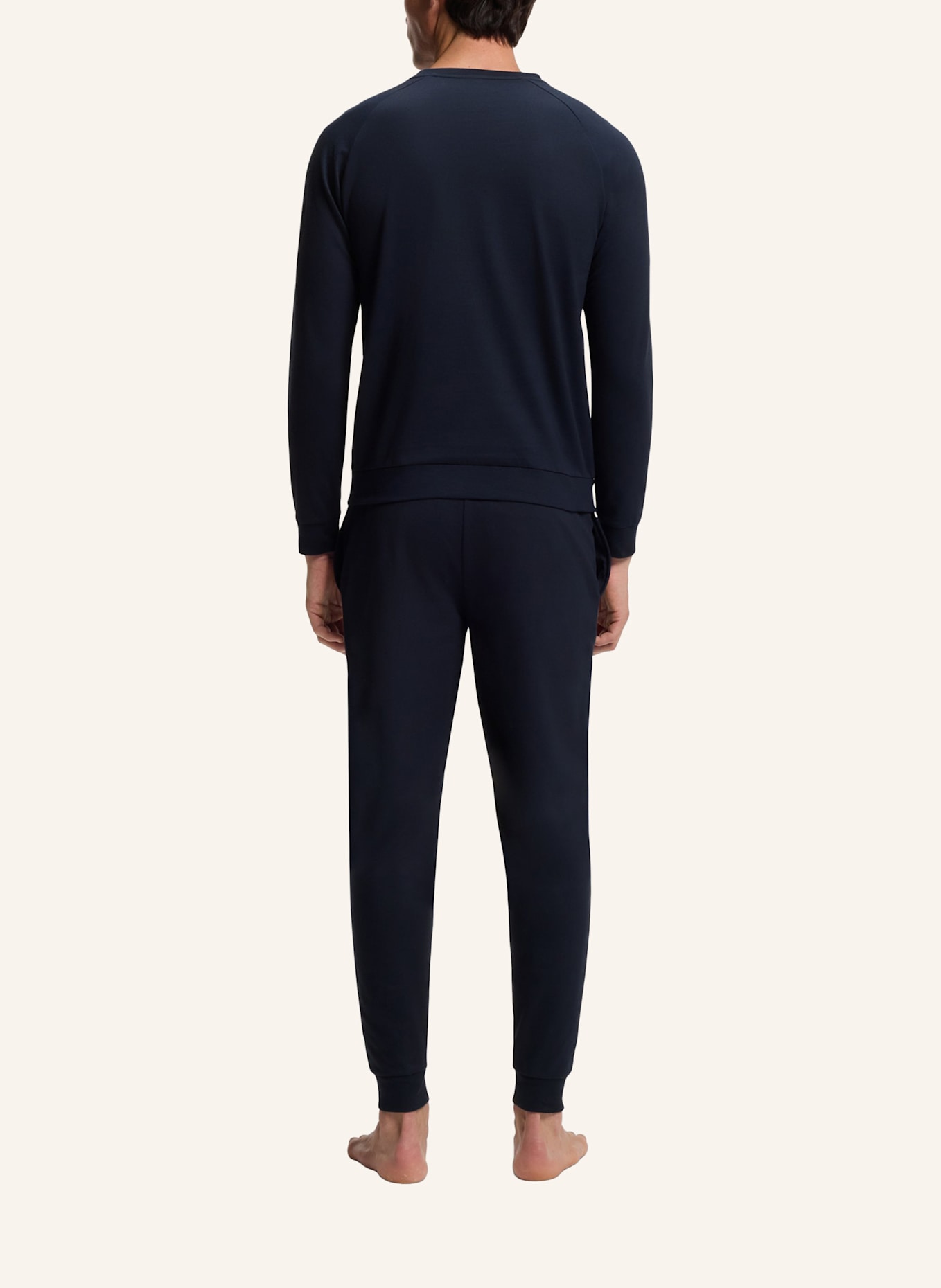 BOSS Loungewear Oberteil AUTHENTIC SWEATSHIRT Regular Fit: DUNKELBLAU