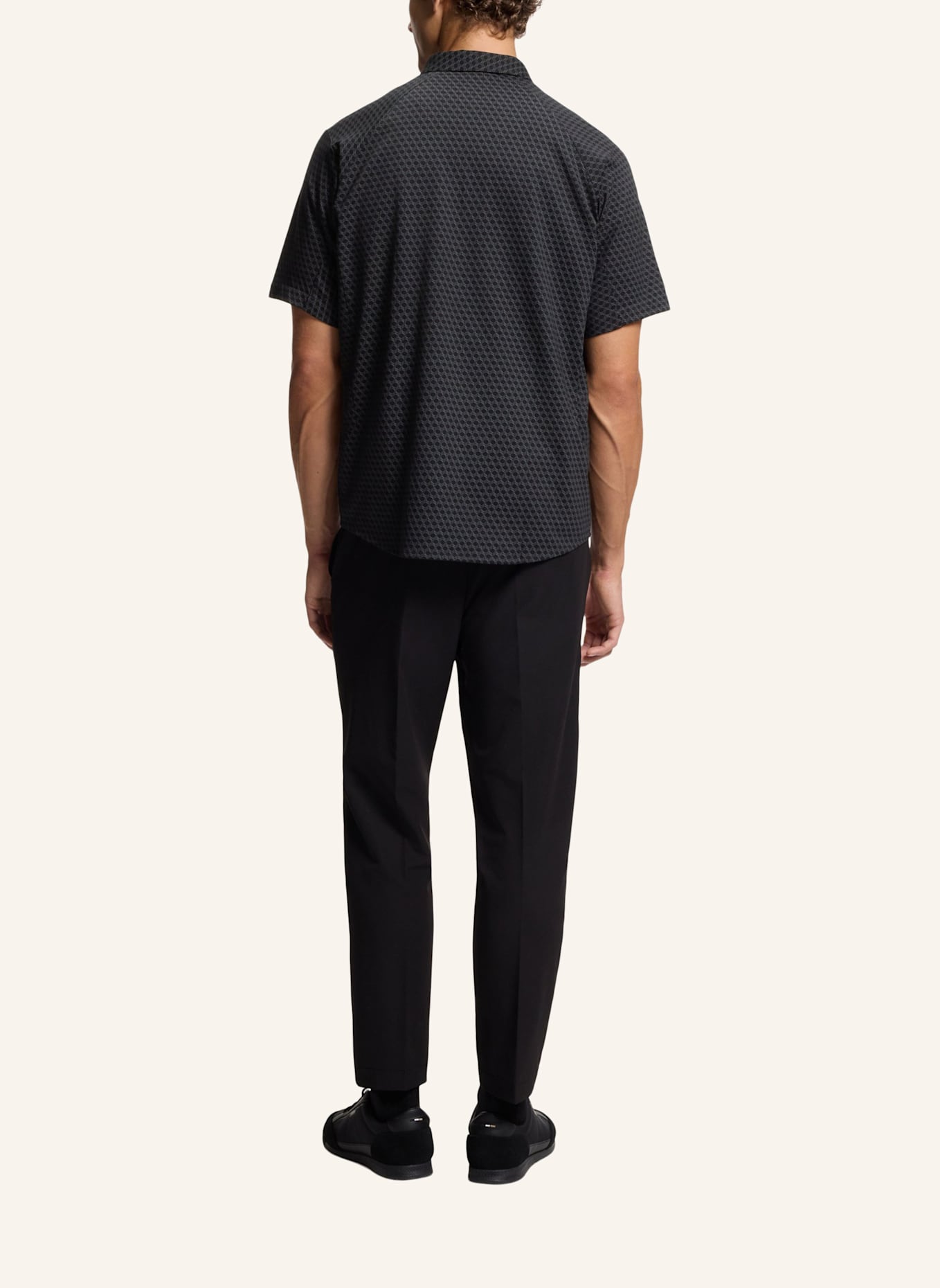 BOSS Casual Hemd ST_EXCURSE S Regular Fit: SCHWARZ