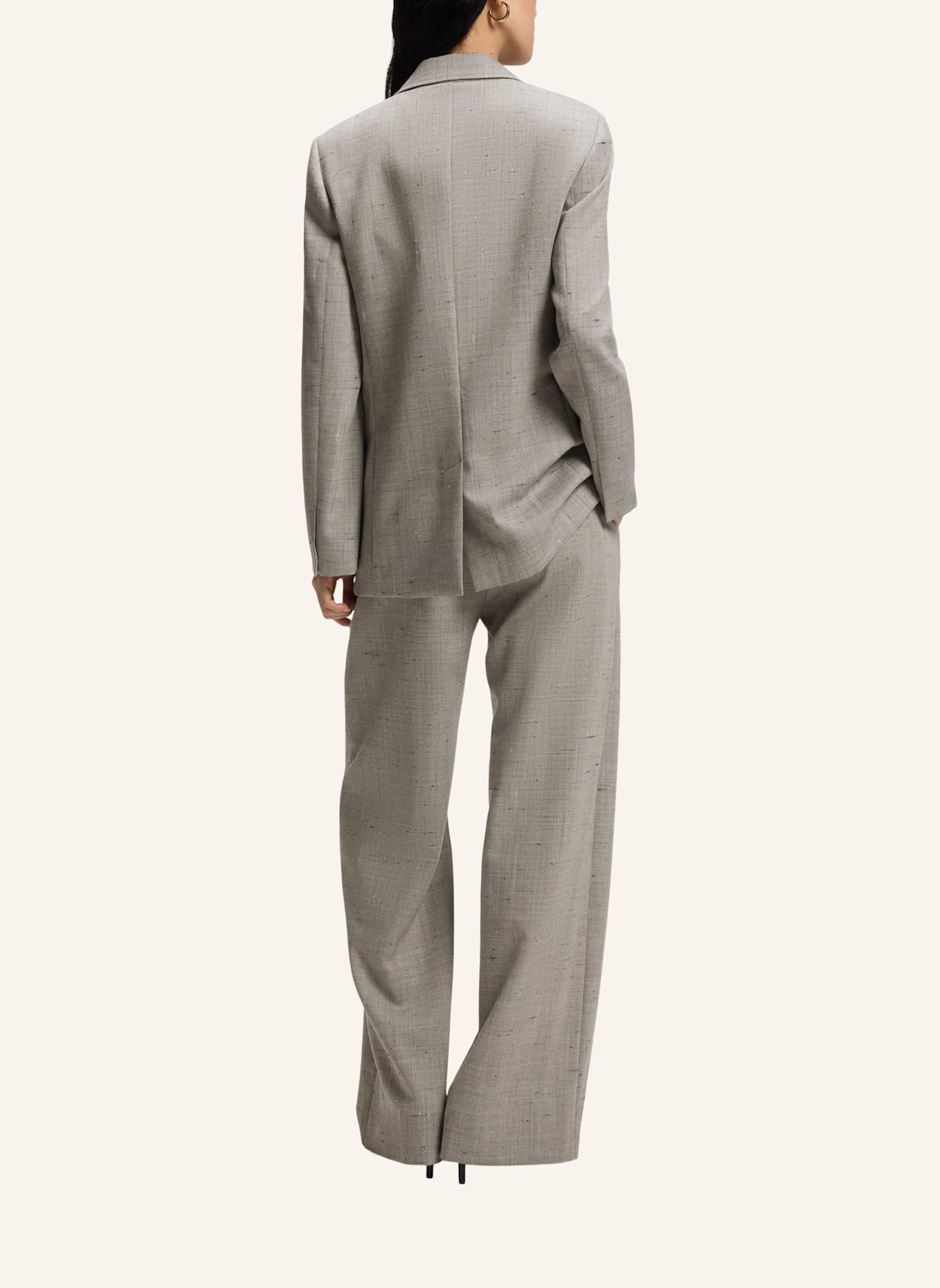 BOSS Blazer JEMMA4 Regular Fit: BRAUN