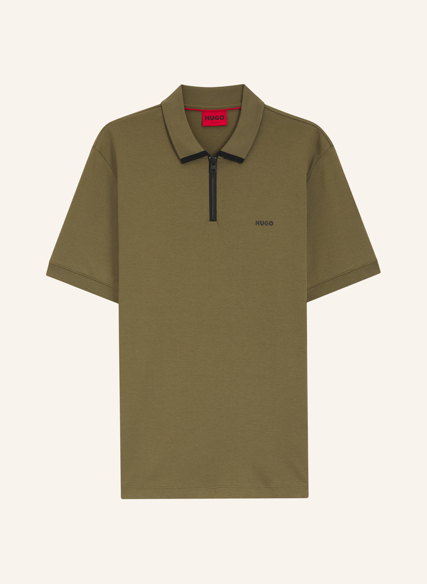 HUGO Poloshirt DALOMINO Regular Fit: GRÜN