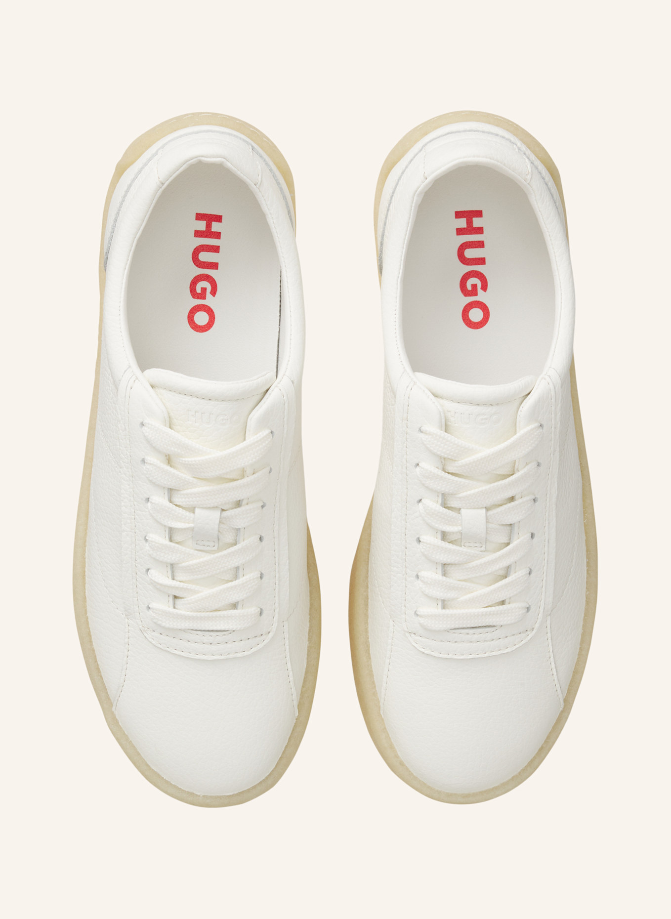 HUGO Business-Schnürschuh PRODI-GY_DERB_GRLT: WEISS