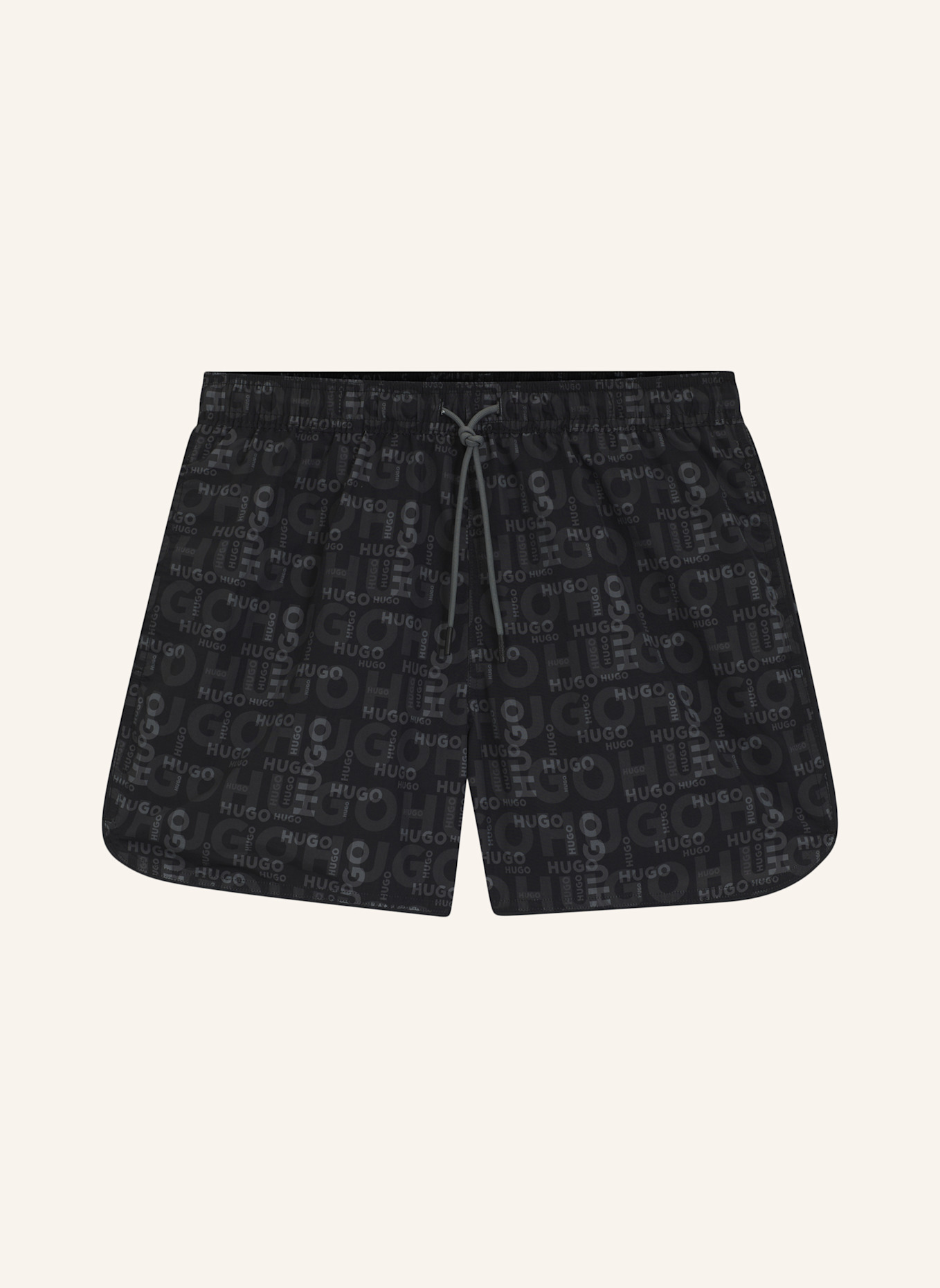 HUGO Badeshort RIK: BLAU