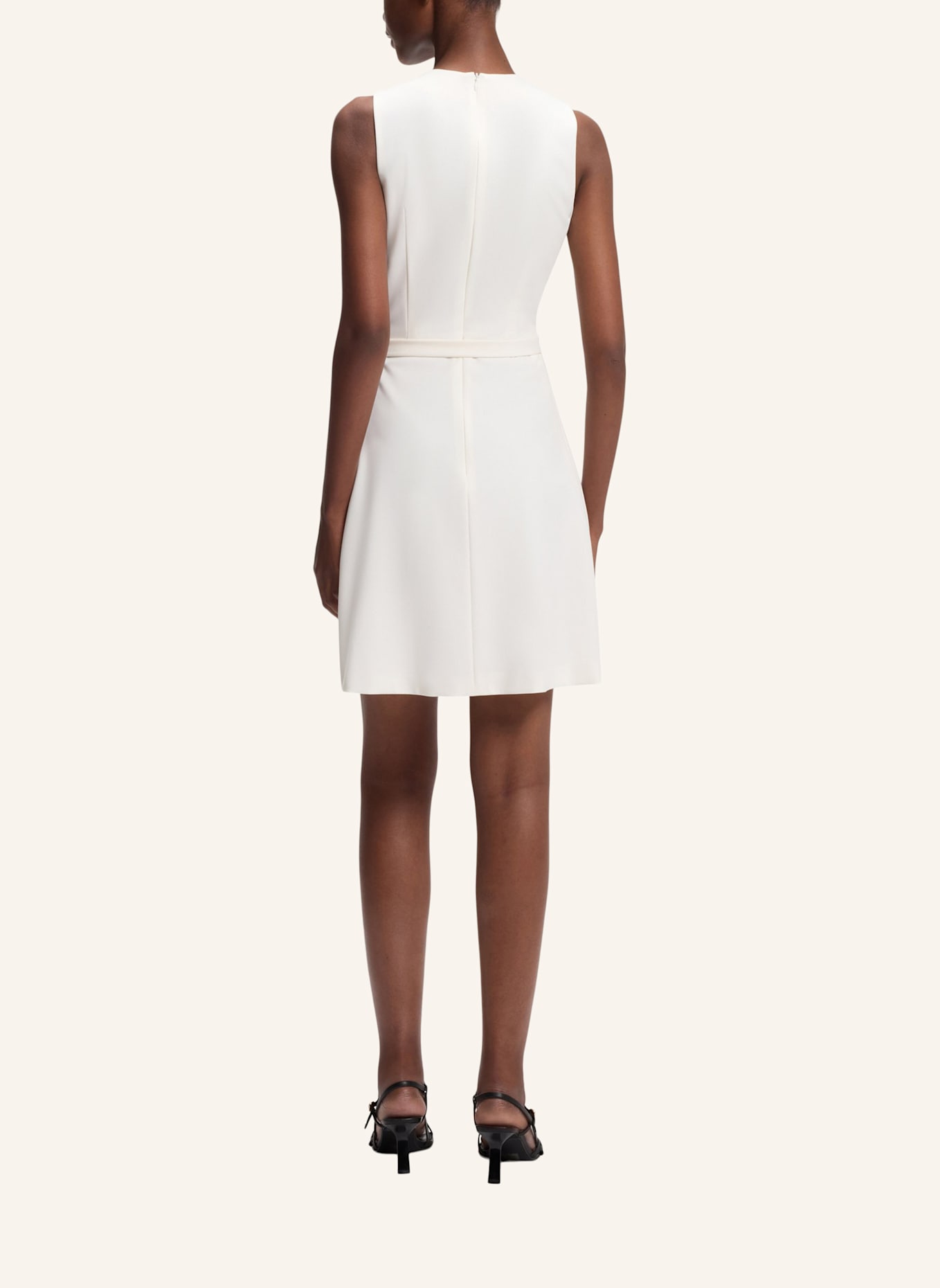 HUGO Kleid KIDENNA Regular Fit: BEIGE