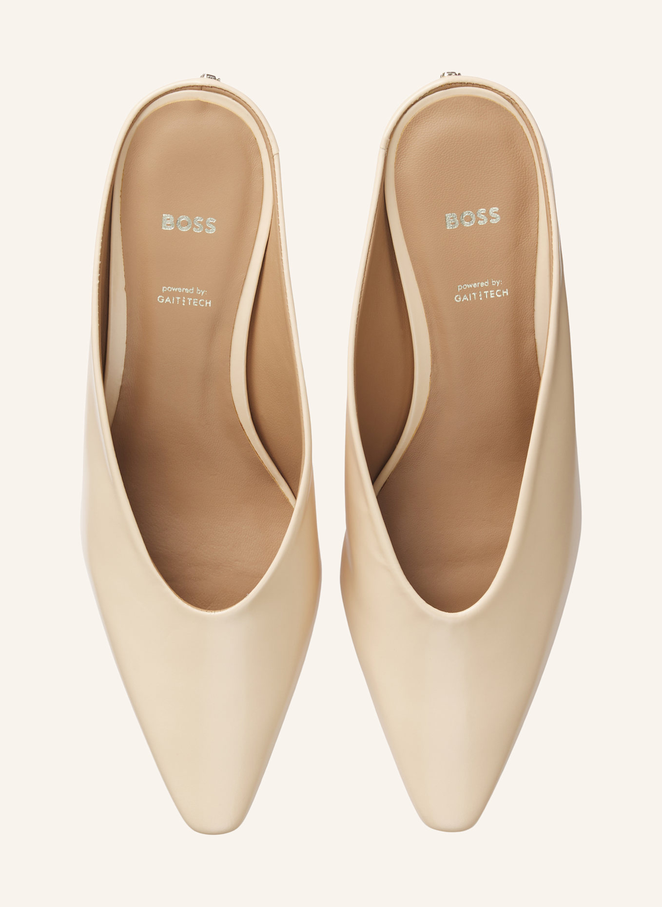 BOSS Mules CHARLIZE: BEIGE