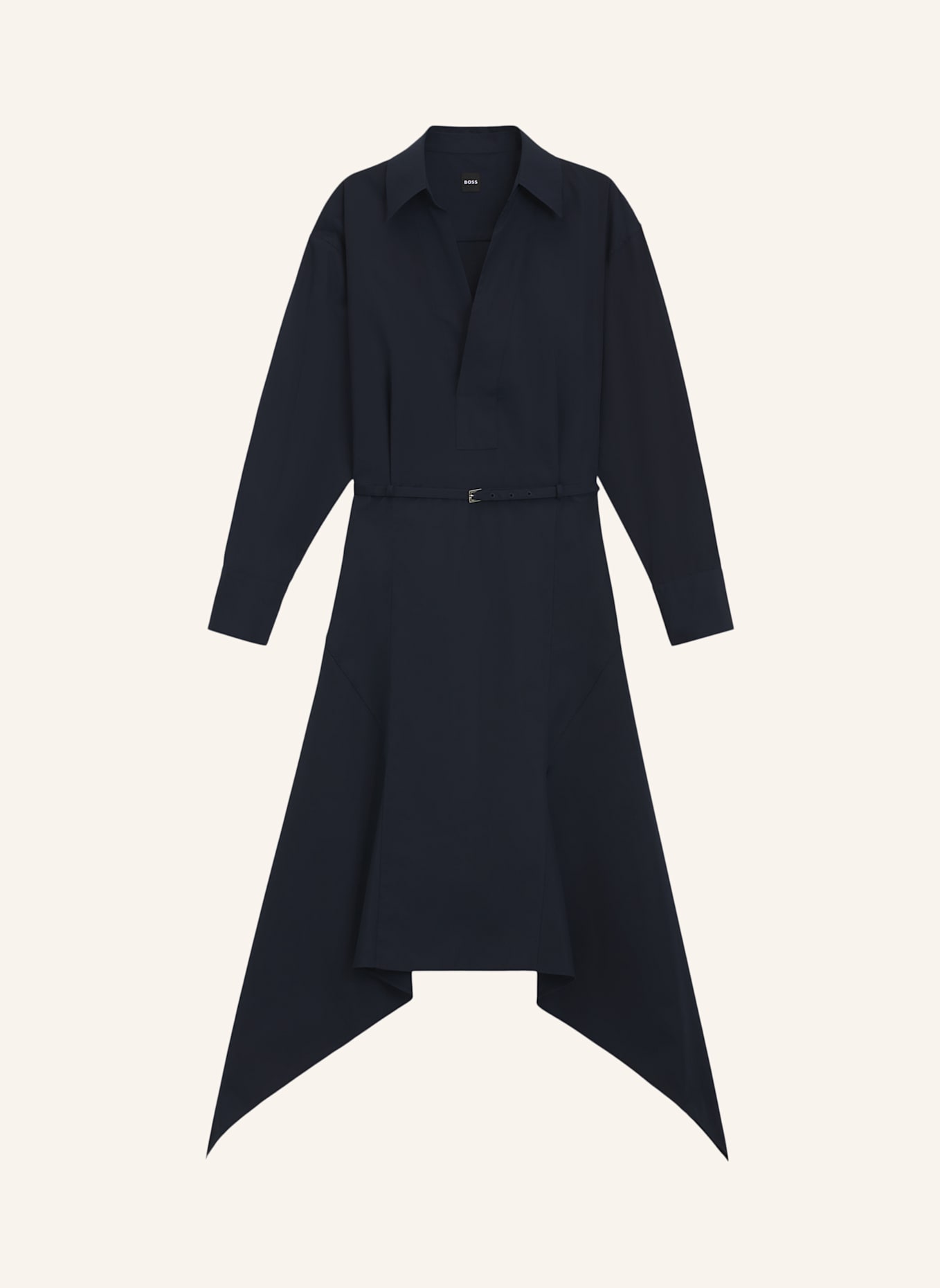 BOSS Business Kleid DOLOH Regular Fit: DUNKELBLAU