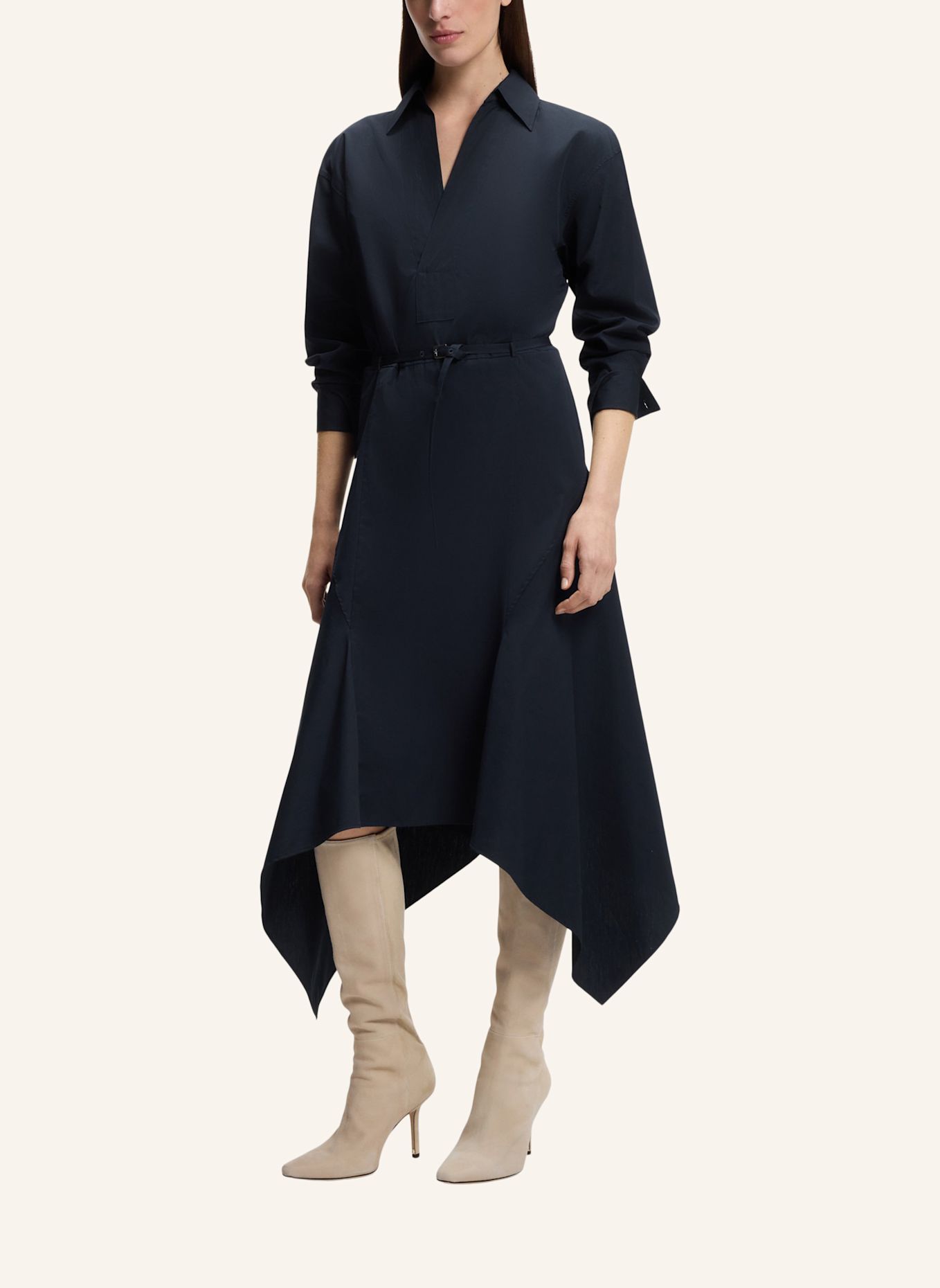 BOSS Dress DOLOH Regular Fit: DUNKELBLAU