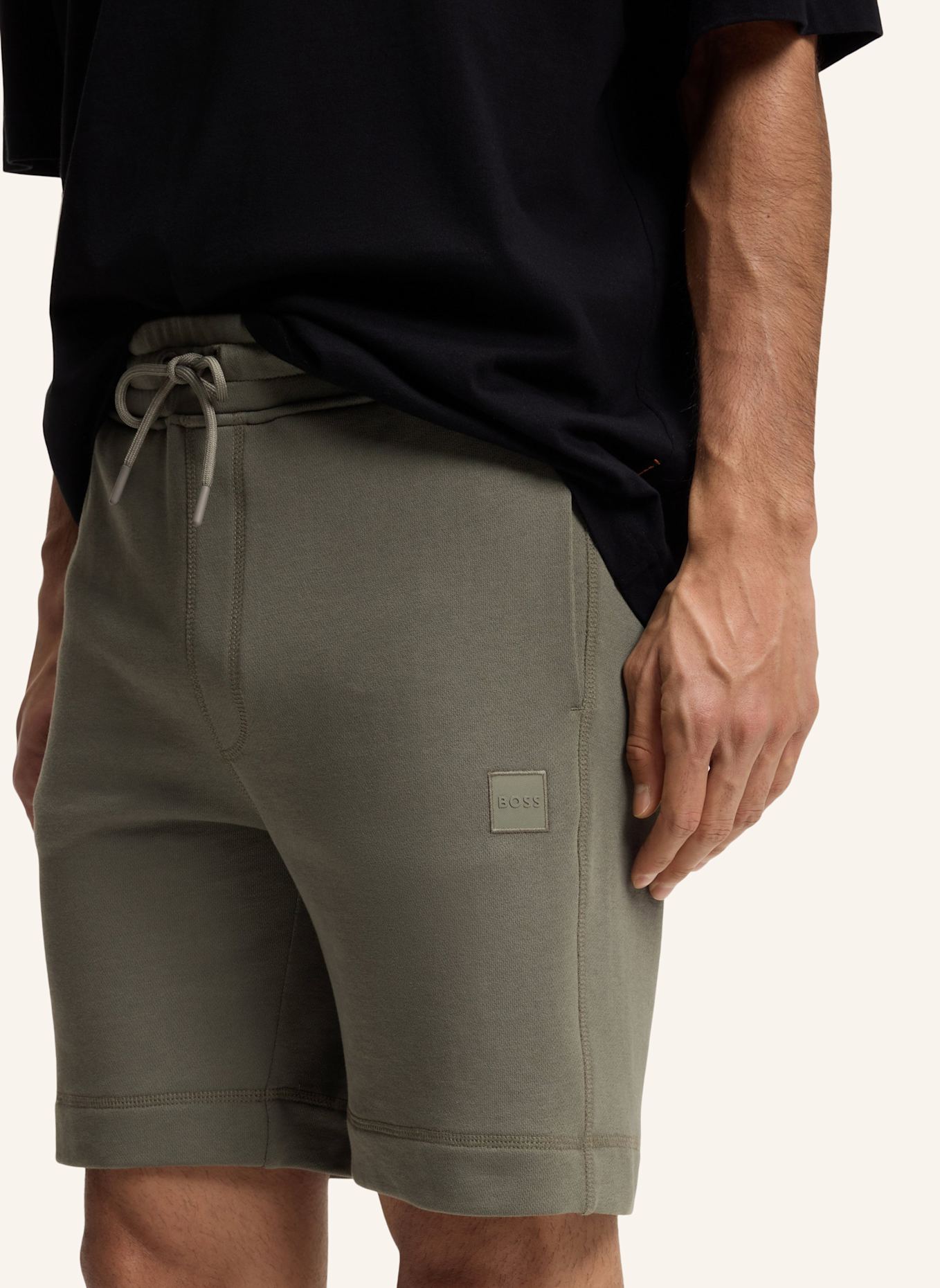 BOSS Casual Hose SEWALK Regular Fit: HELLGRAU