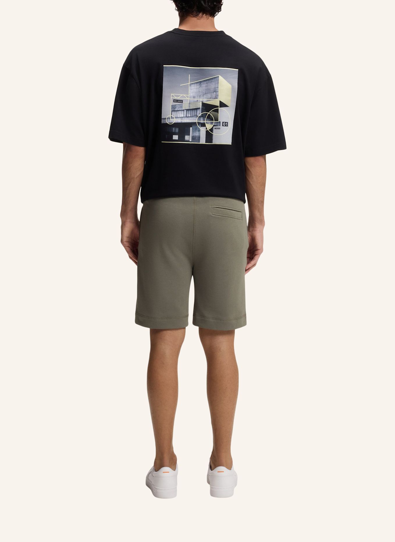 BOSS Jogginghose SEWALK Regular Fit: GRAU