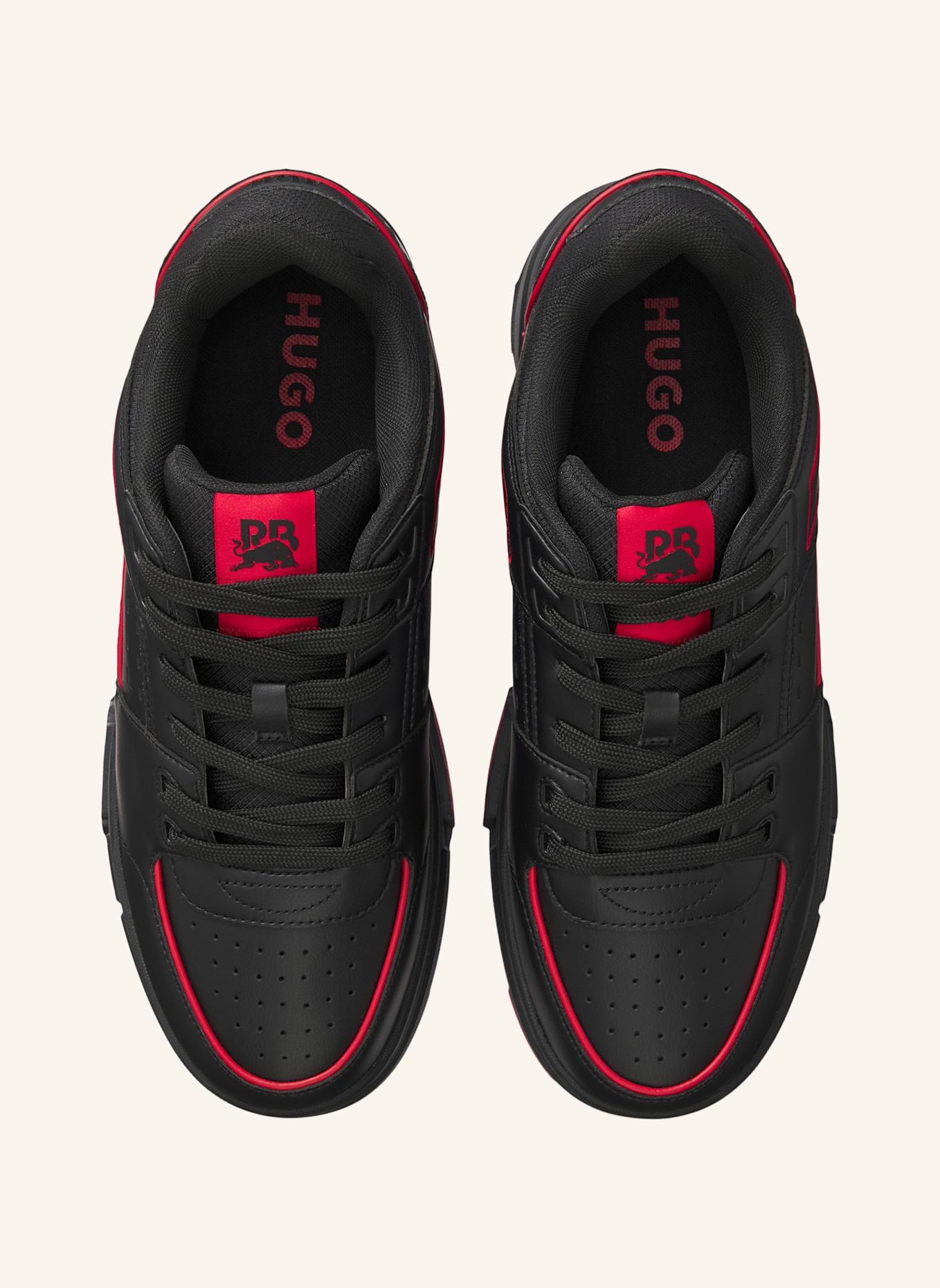 HUGO Sneaker YARROW_PULY_RB: SCHWARZ