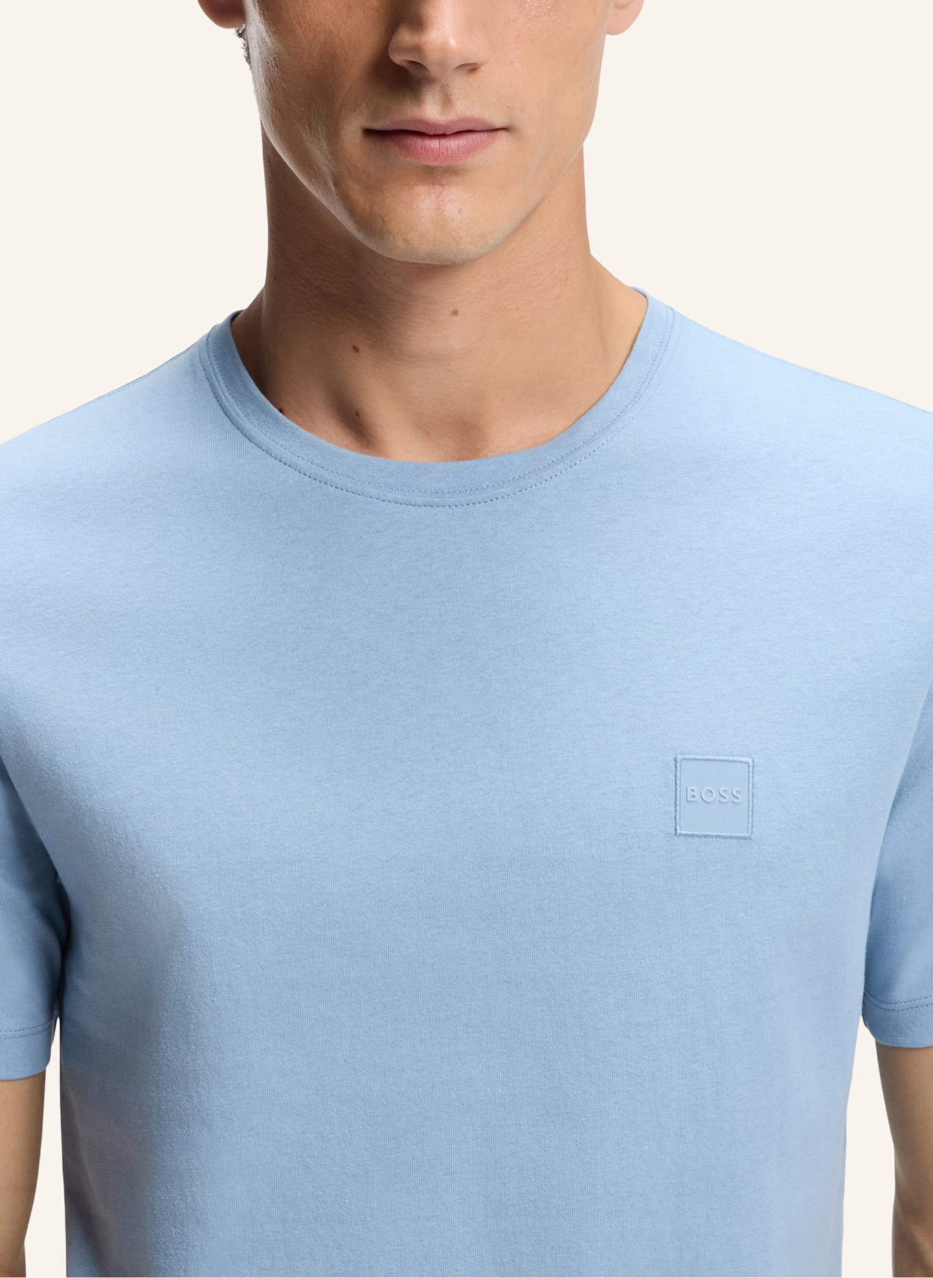 BOSS T-Shirt TALES: HELLBLAU