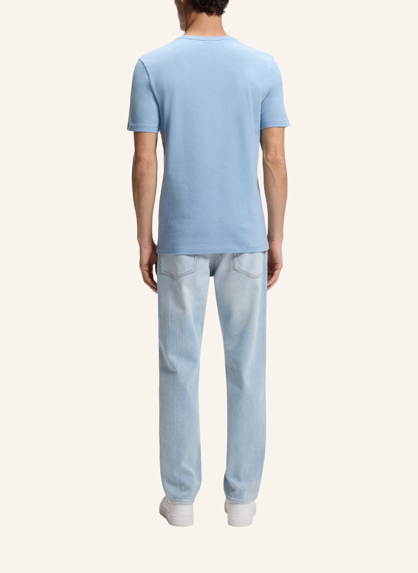 BOSS T-Shirt TALES: HELLBLAU