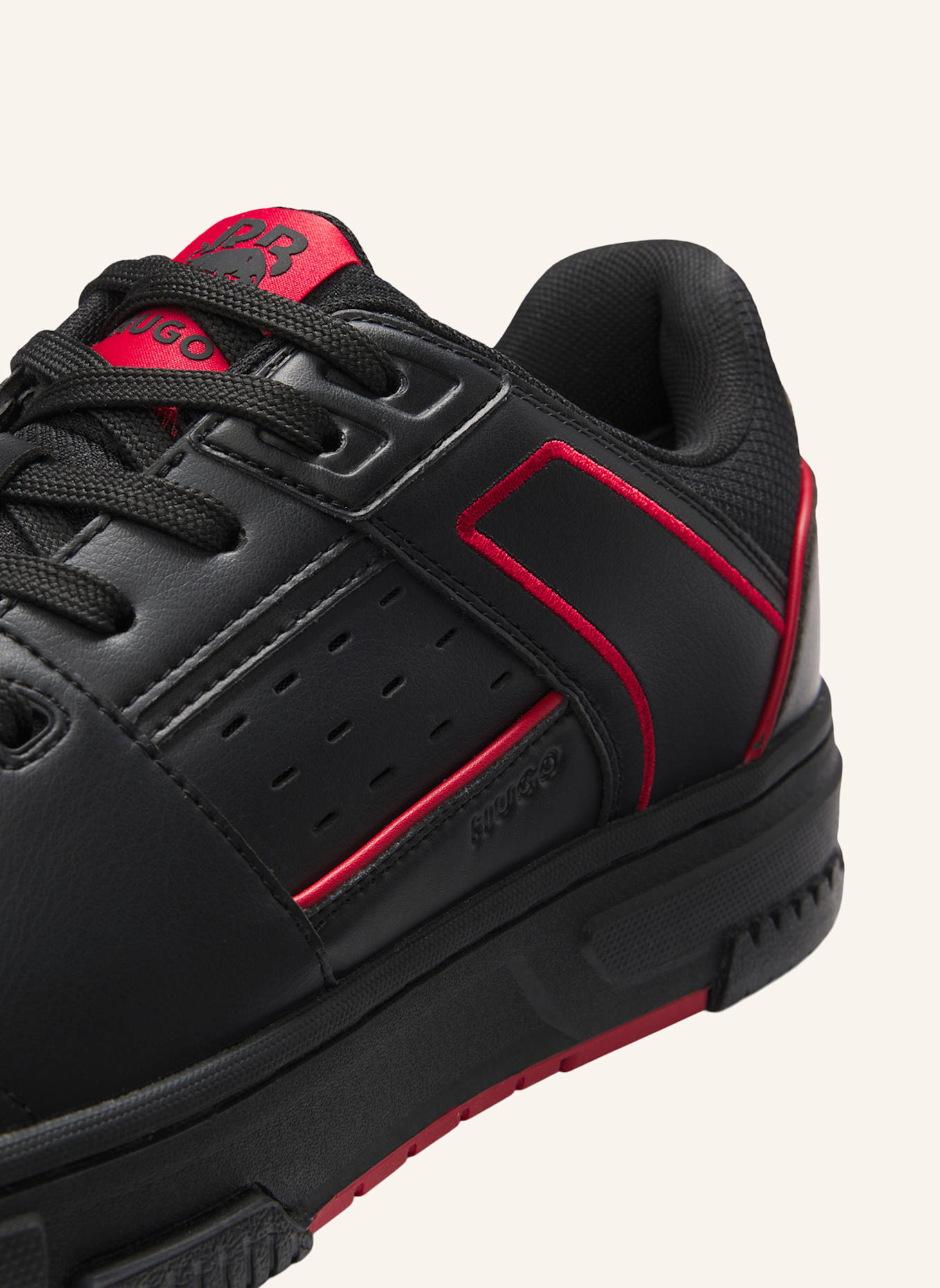 HUGO Sneaker YARROW_PULY_RB: SCHWARZ