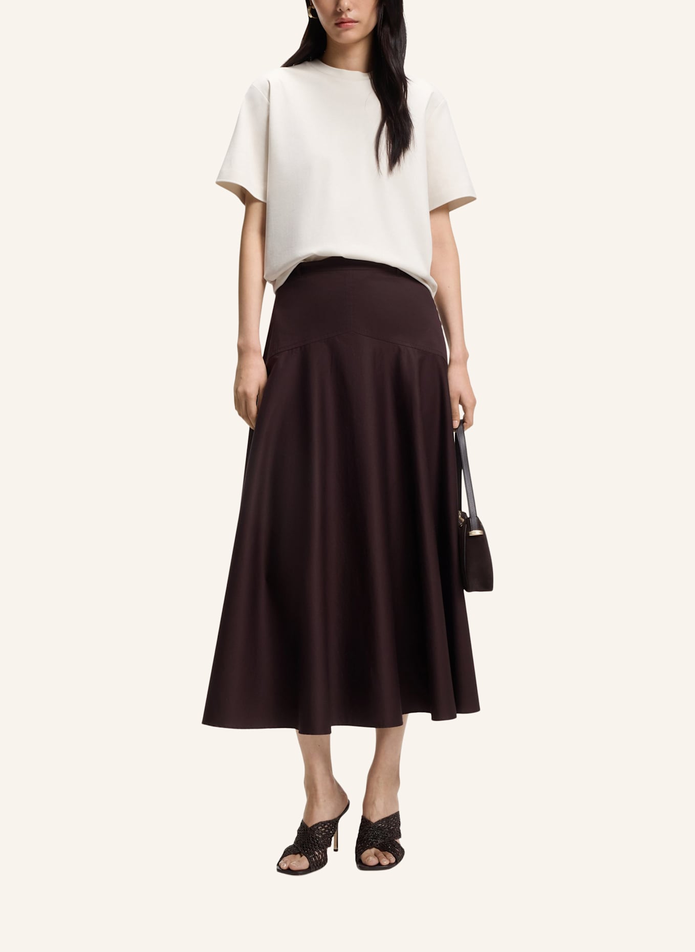 BOSS T-Shirt EHARPA Relaxed Fit: WEISS