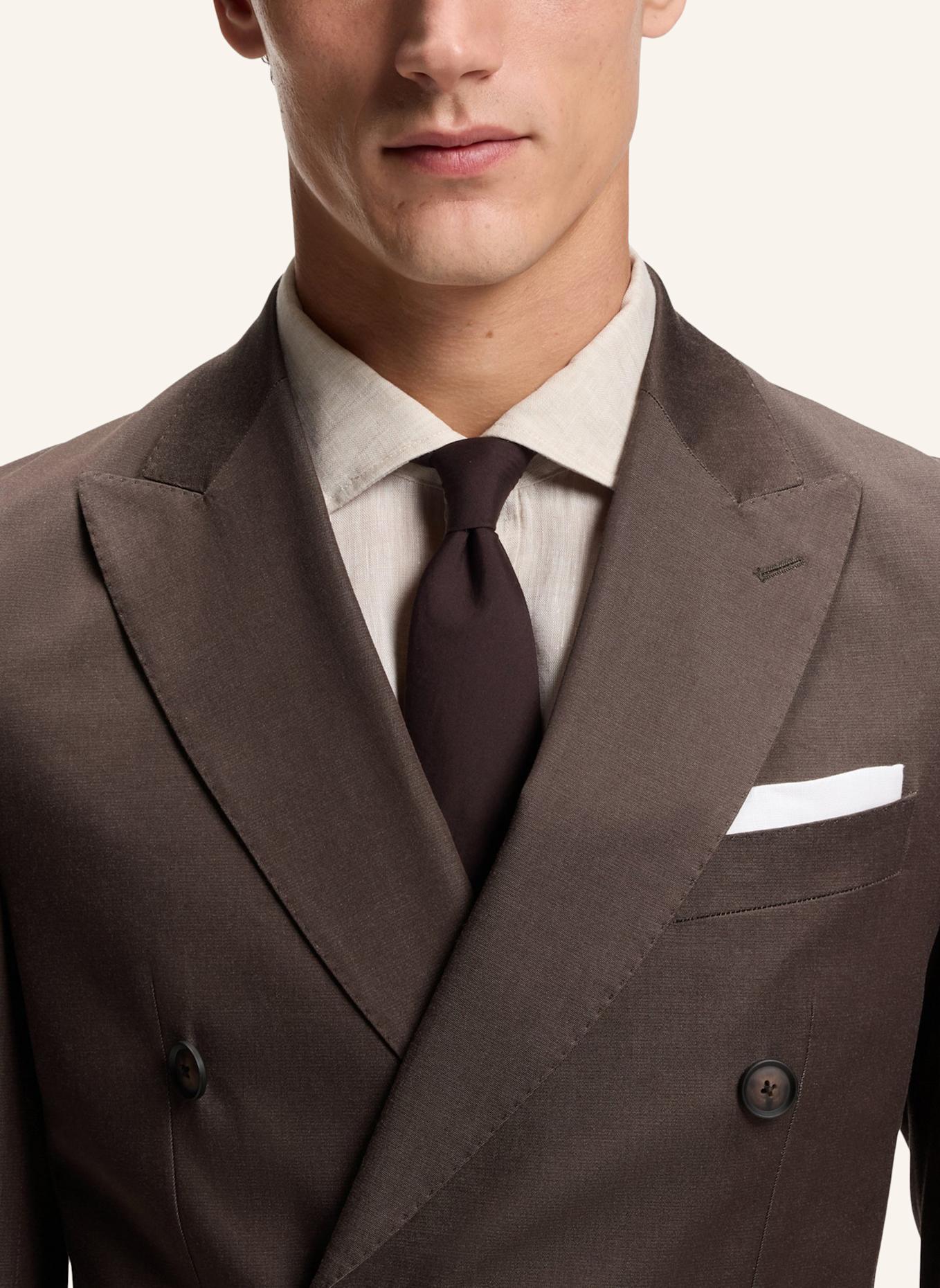 BOSS Business Anzug C-HUGE-2PCS-DB-262 Slim Fit: DUNKELBRAUN