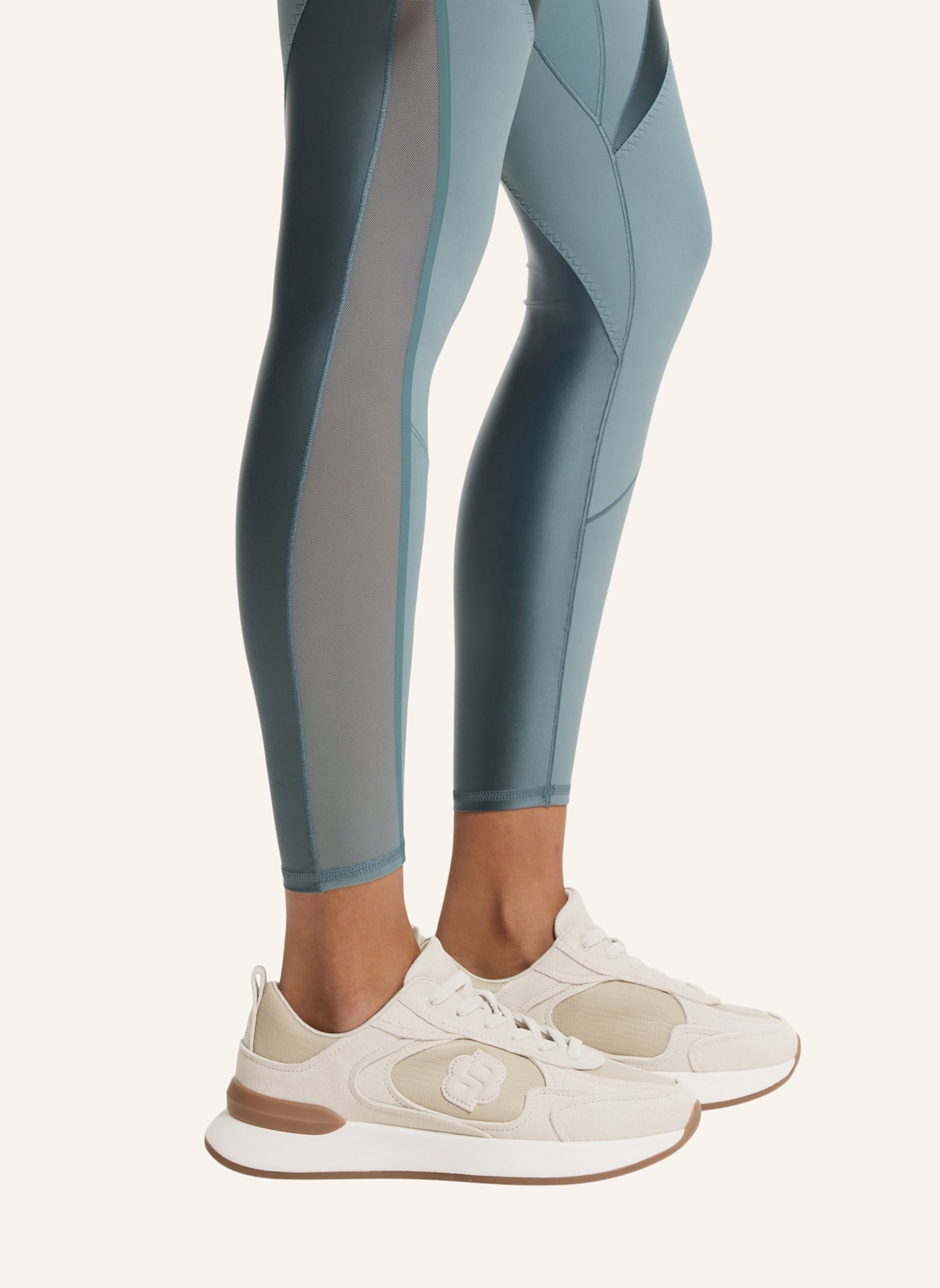 BOSS Turnschuh B ICON_RUNN_SDLZ: BEIGE