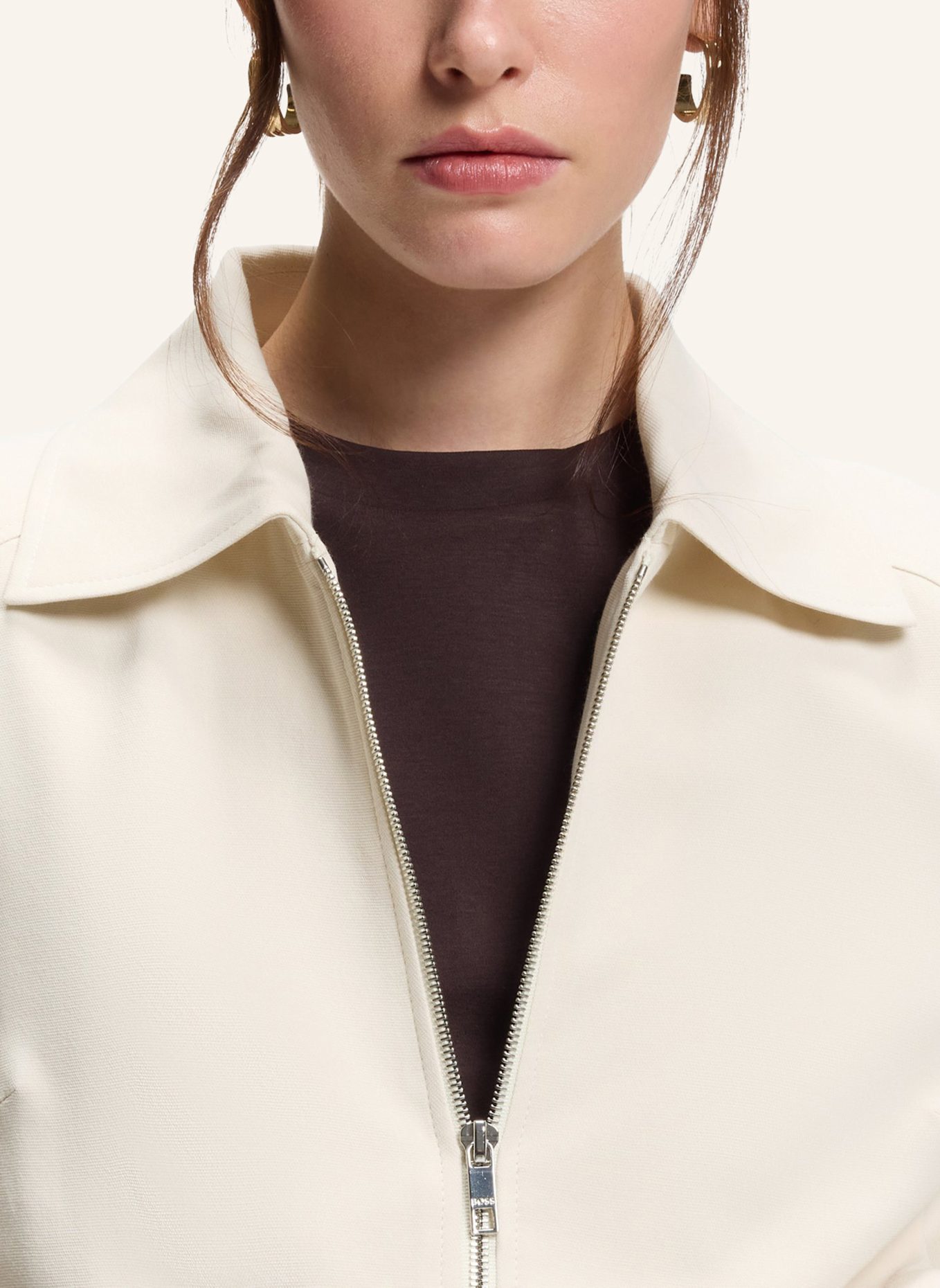 BOSS Blazer JOCALENA Regular Fit: WEISS