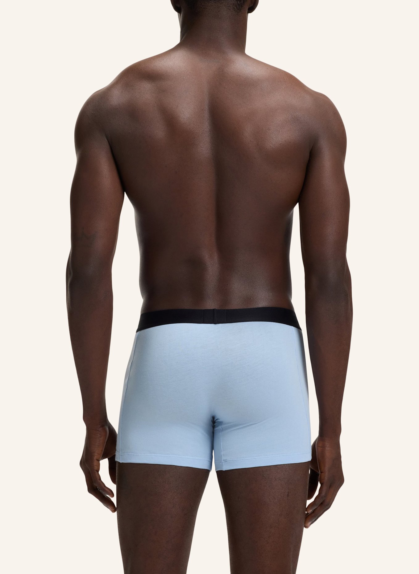 BOSS Boxershort BOXERBR3P BOSS ONE D: HELLBLAU