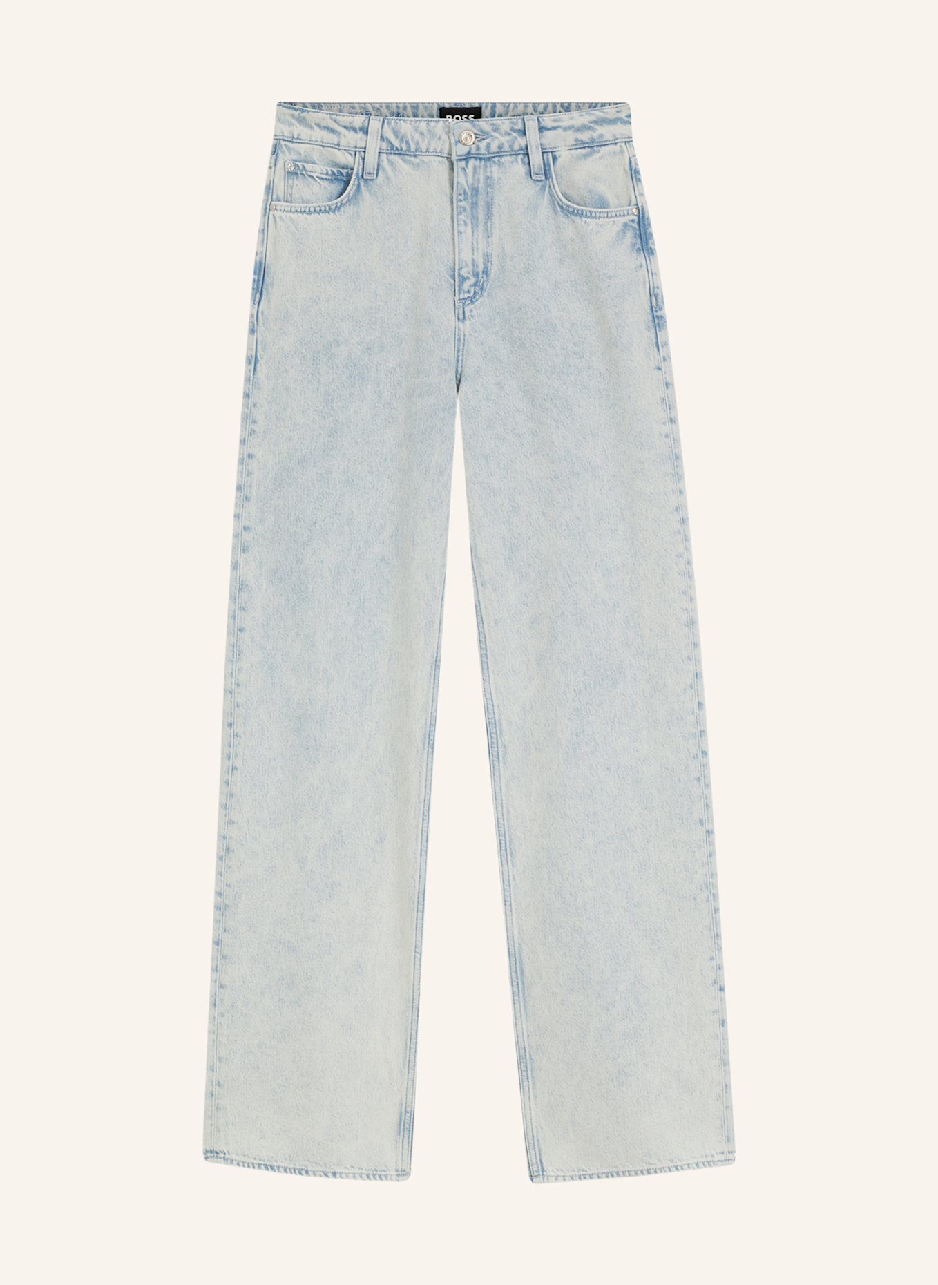 BOSS Jeans CROSSROAD-BF 0.2 Boyfriend Fit: HELLBLAU