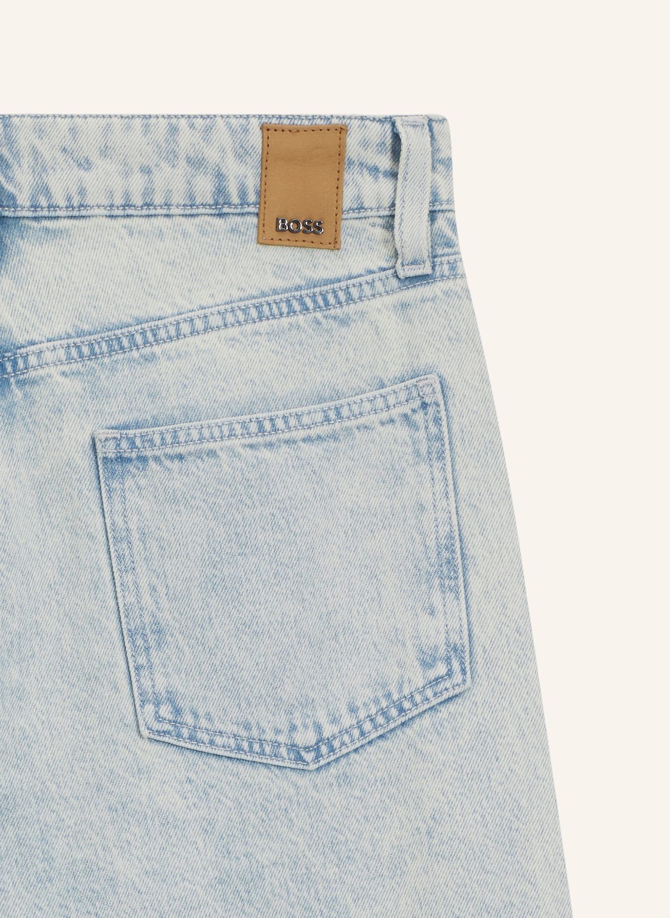 BOSS Jeans CROSSROAD-BF 0.2 Boyfriend Fit: HELLBLAU