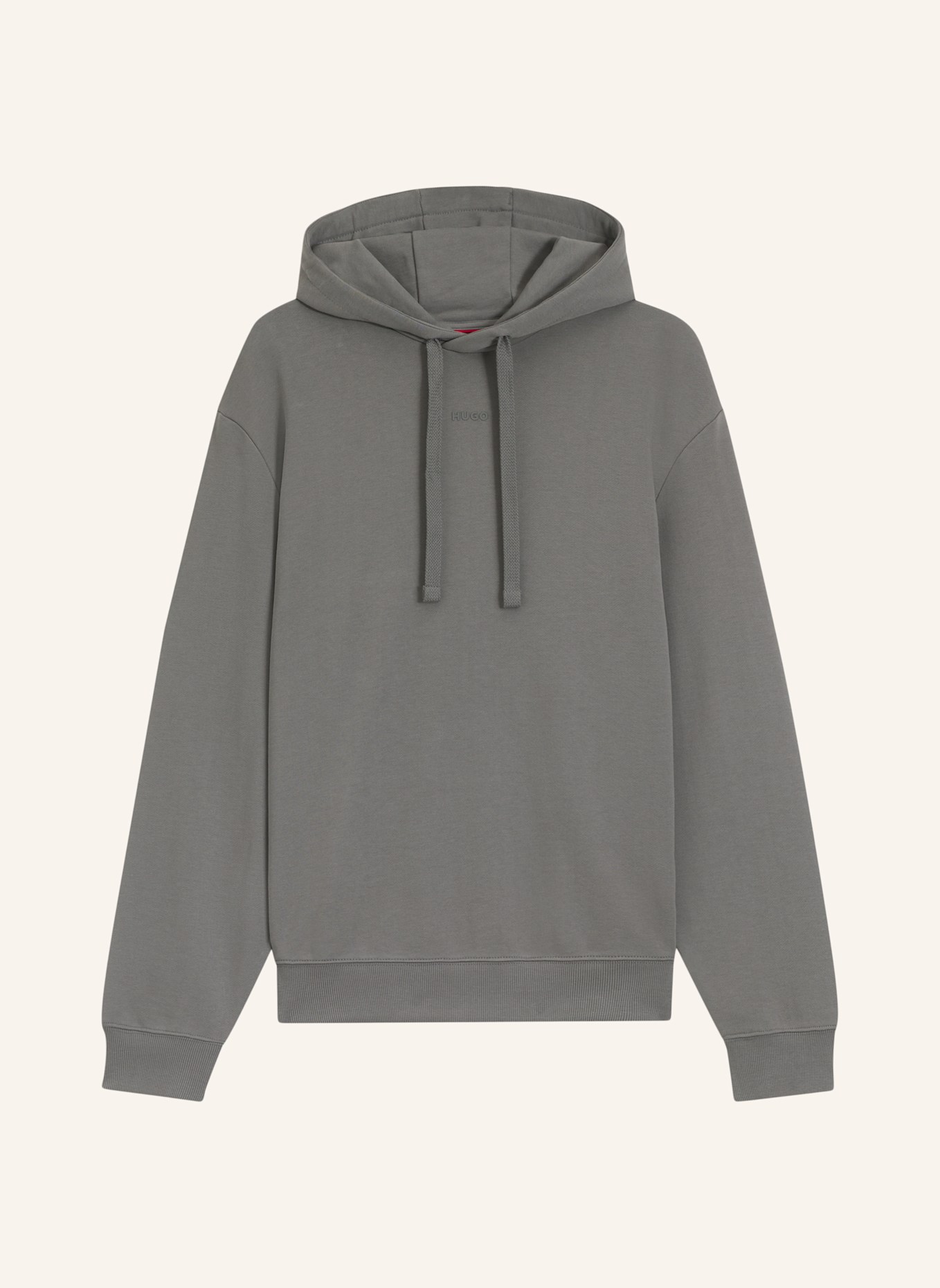 HUGO Hoodie DAPO: DUNKELGRAU