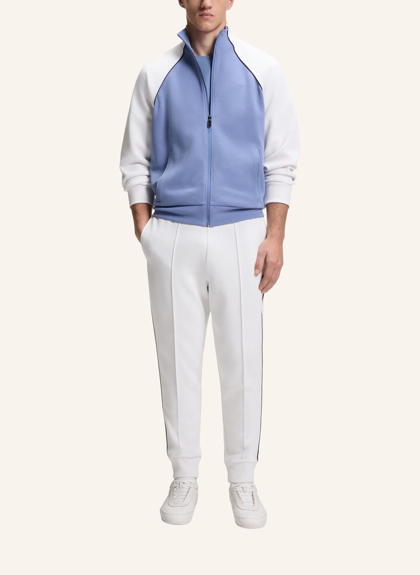 BOSS T-Shirt TAUL: HELLBLAU