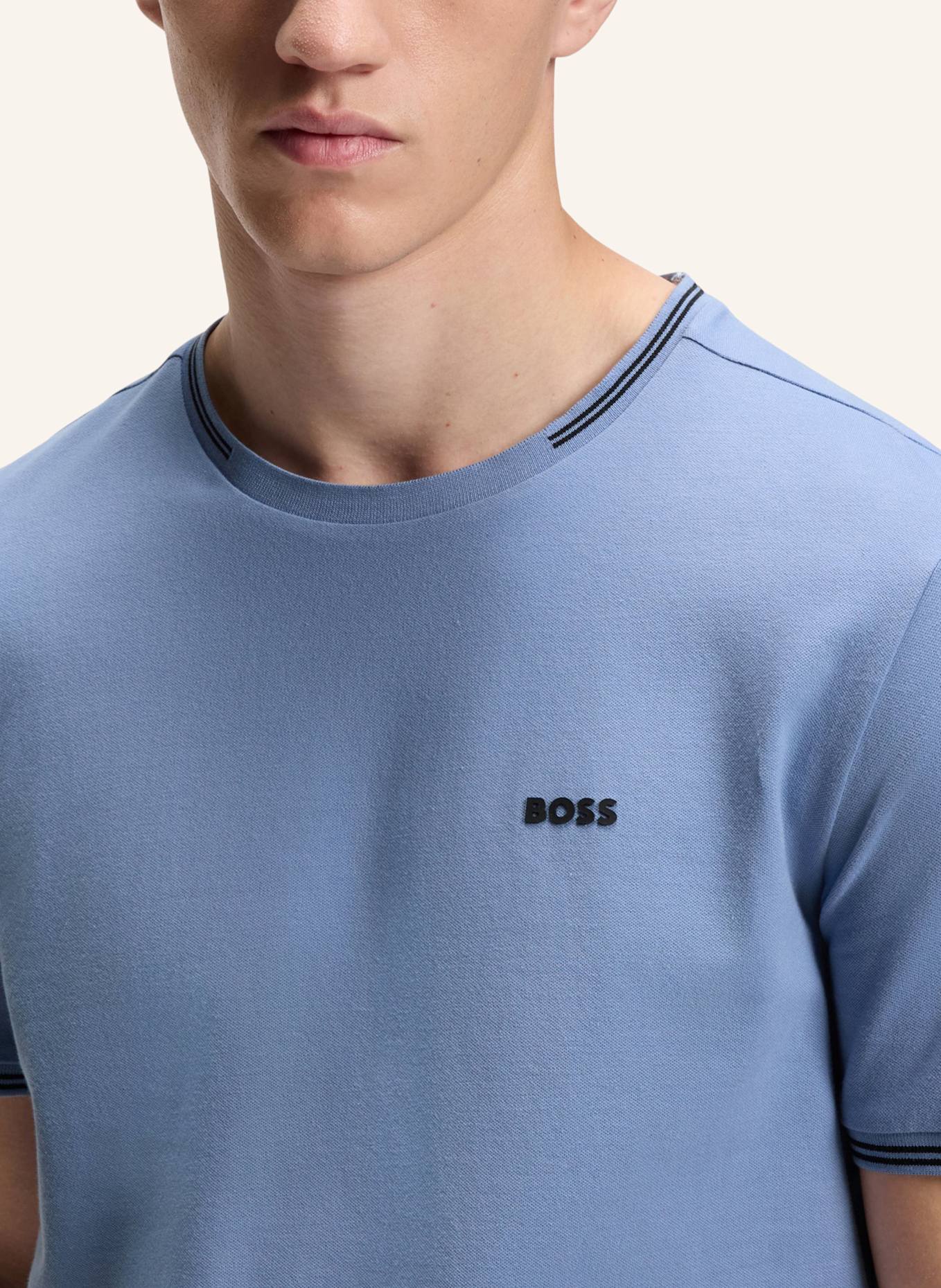 BOSS T-Shirt TAUL: HELLBLAU