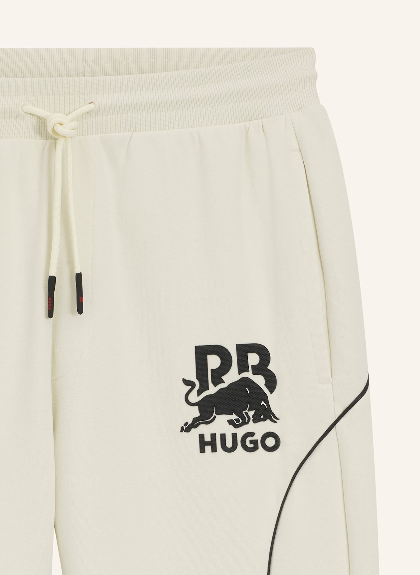 HUGO Casual Hose DUSSON_RB Relaxed Fit: WEISS