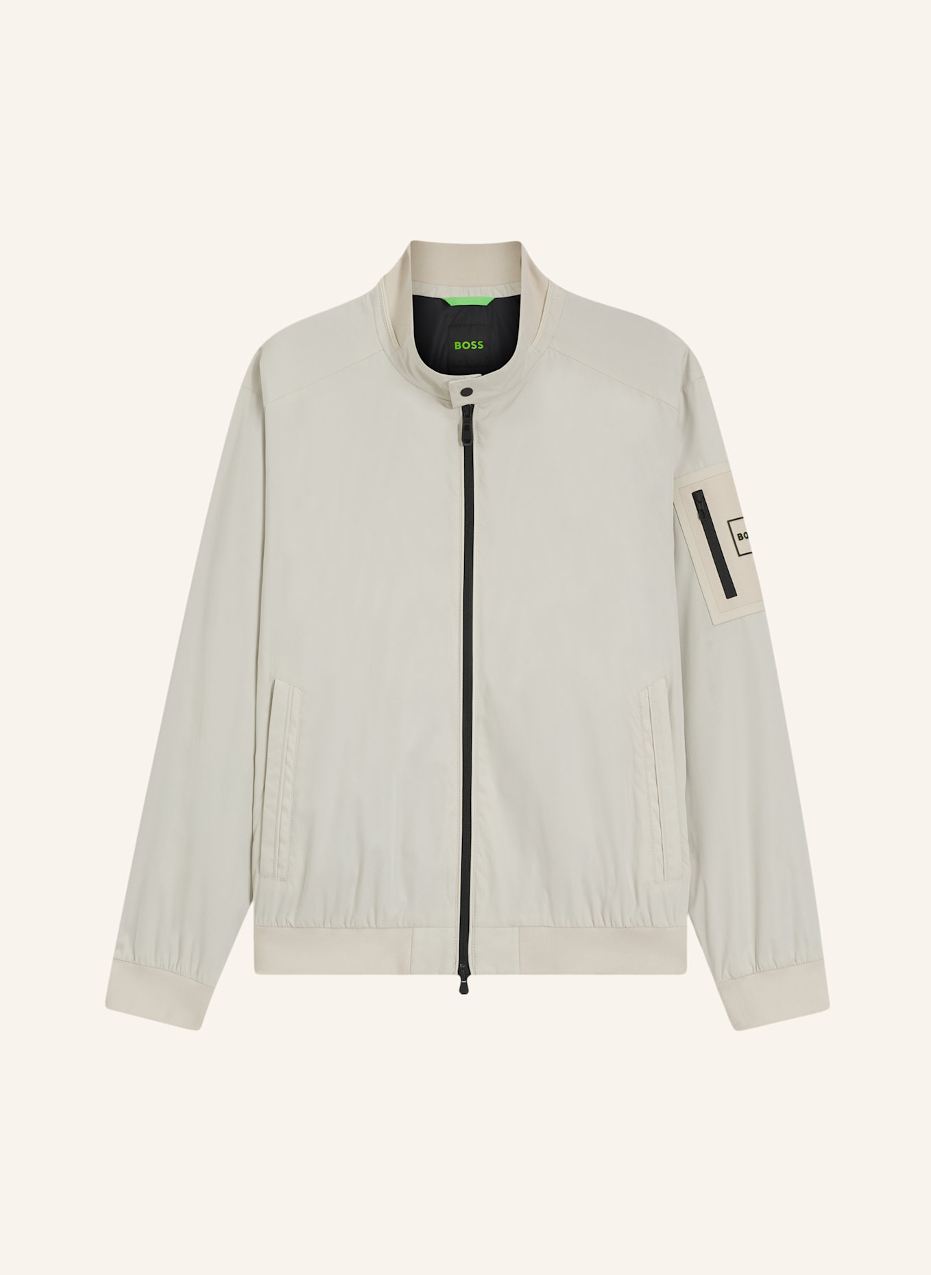 BOSS Casual Jacke OW_JOIN JT Regular Fit: BEIGE