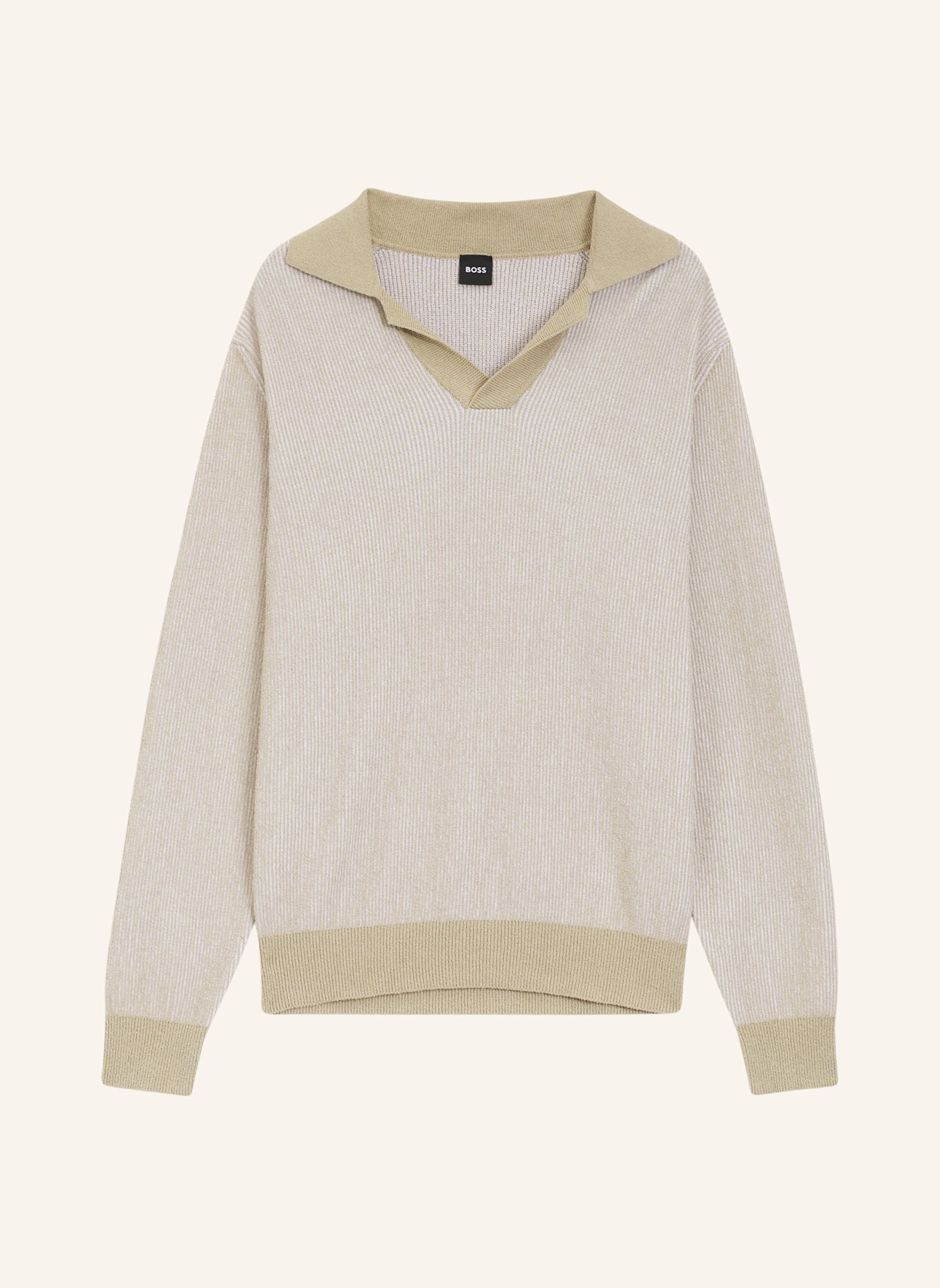 BOSS Pullover C-NASARIO Relaxed Fit: BEIGE
