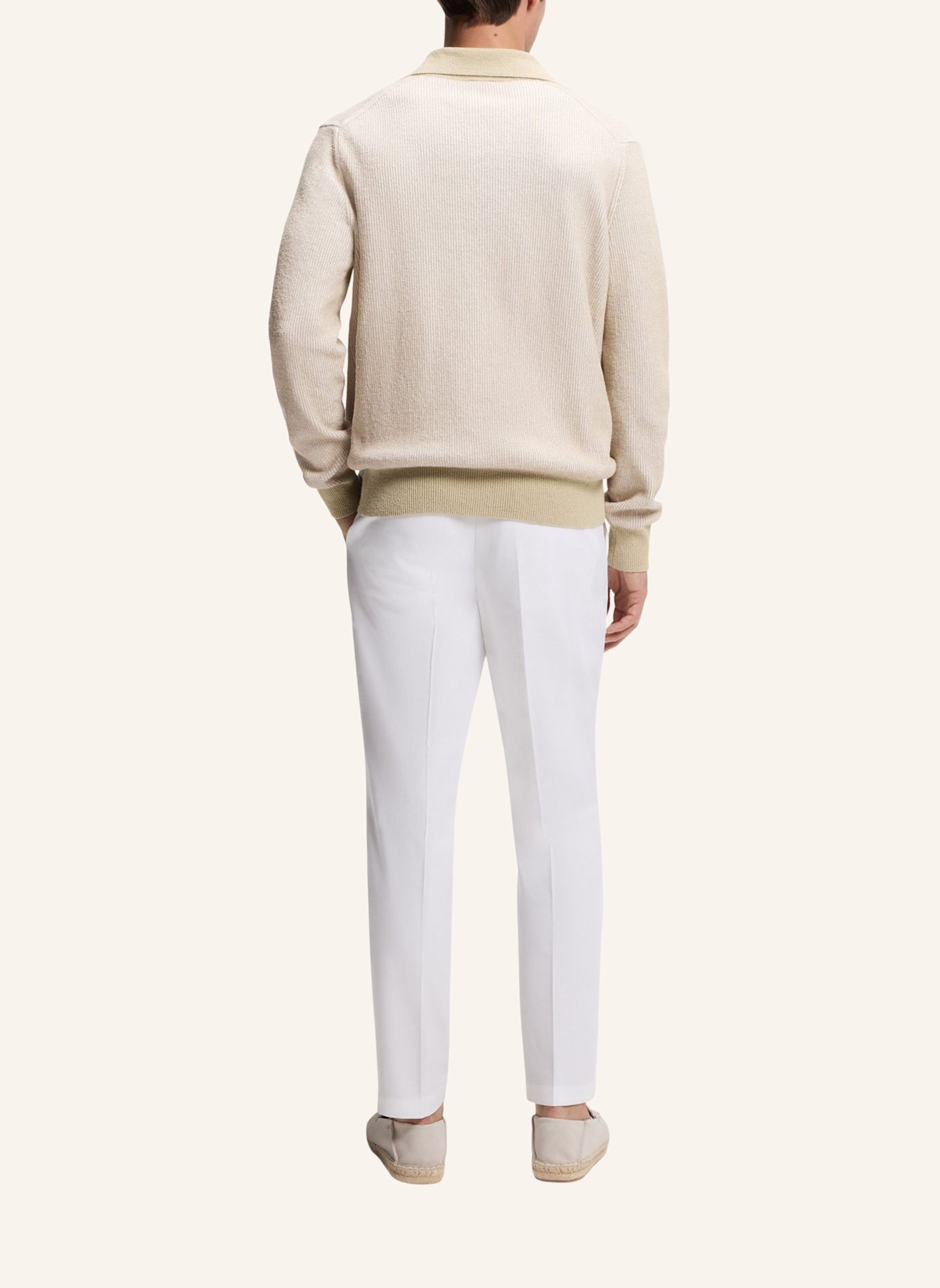 BOSS Pullover C-NASARIO Relaxed Fit: BEIGE