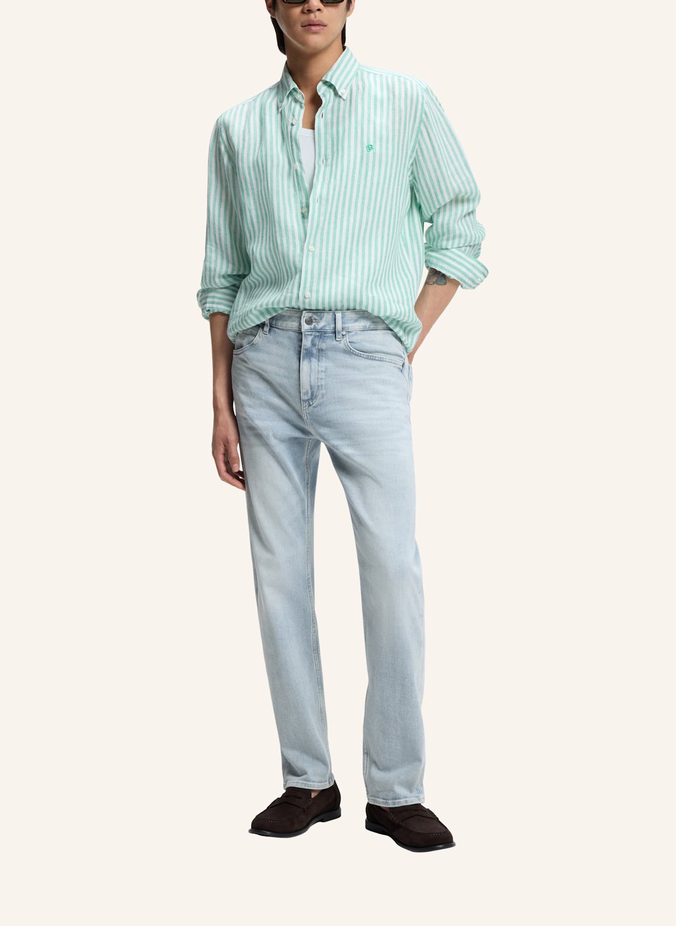 BOSS Jeans C-OGDEN Straight Fit: BLAU