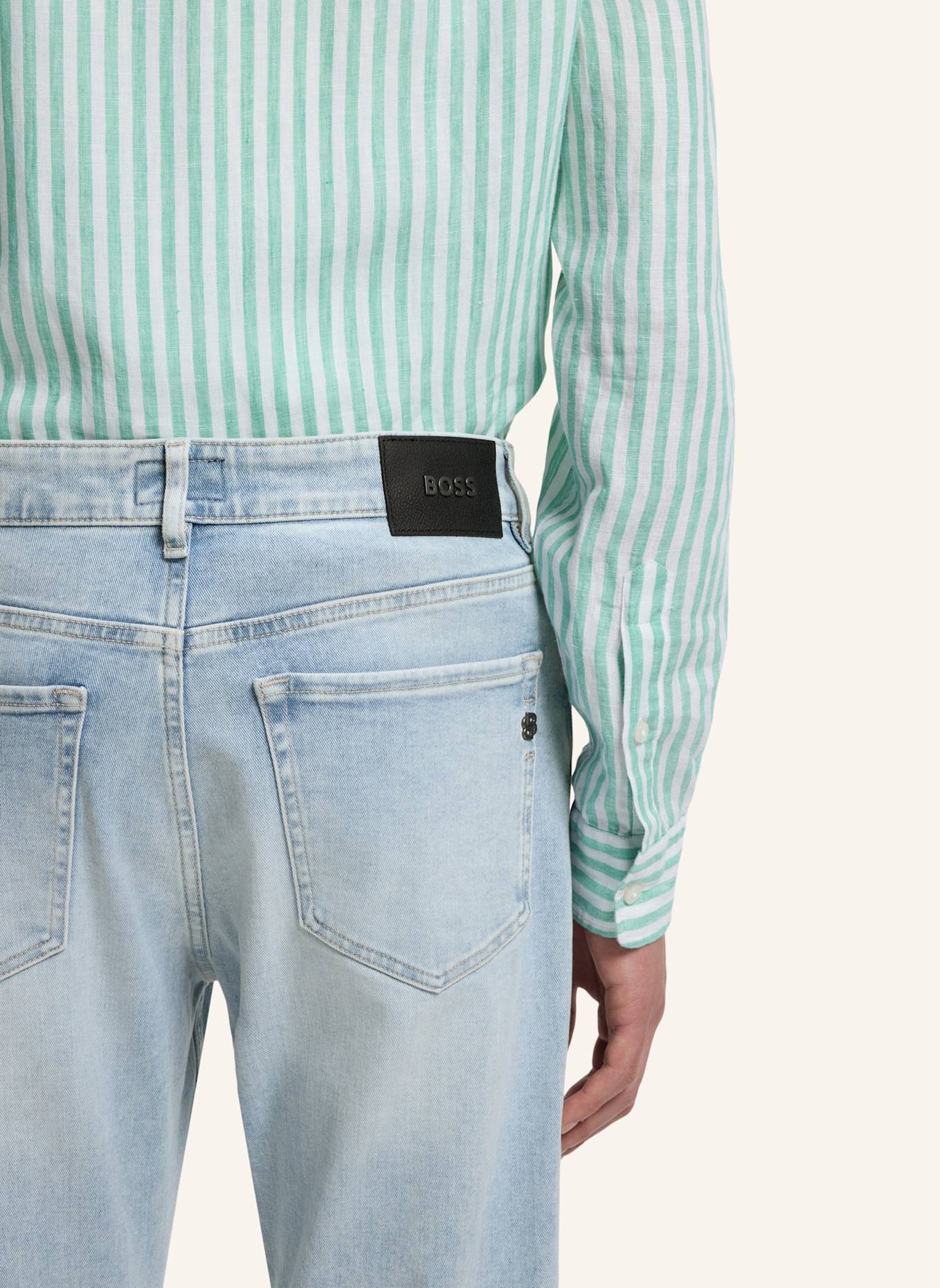 BOSS Jeans C-OGDEN Straight Fit: BLAU