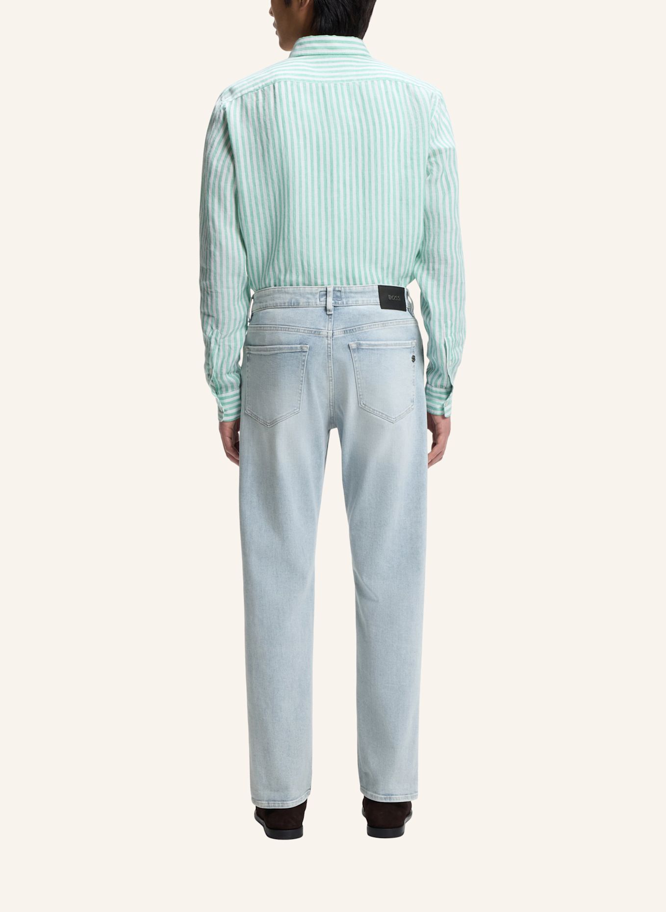 BOSS Jeans C-OGDEN Straight Fit: BLAU