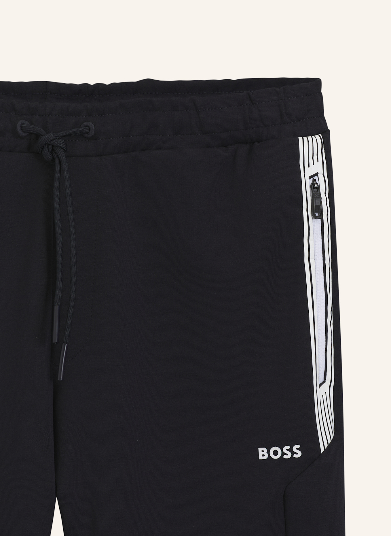 BOSS Casual Hose HADIM 1_IN Regular Fit: DUNKELBLAU