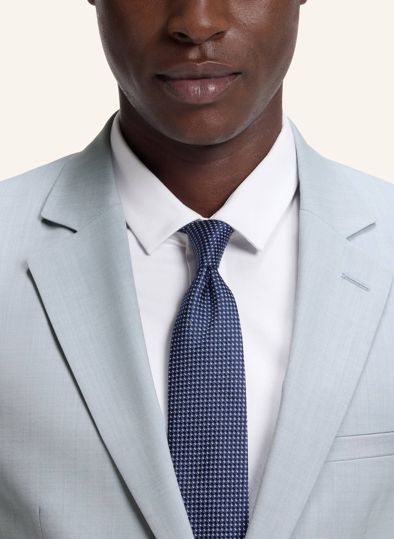 HUGO Business Anzug ARTI-HESTEN253X Extra-Slim Fit: BLAU