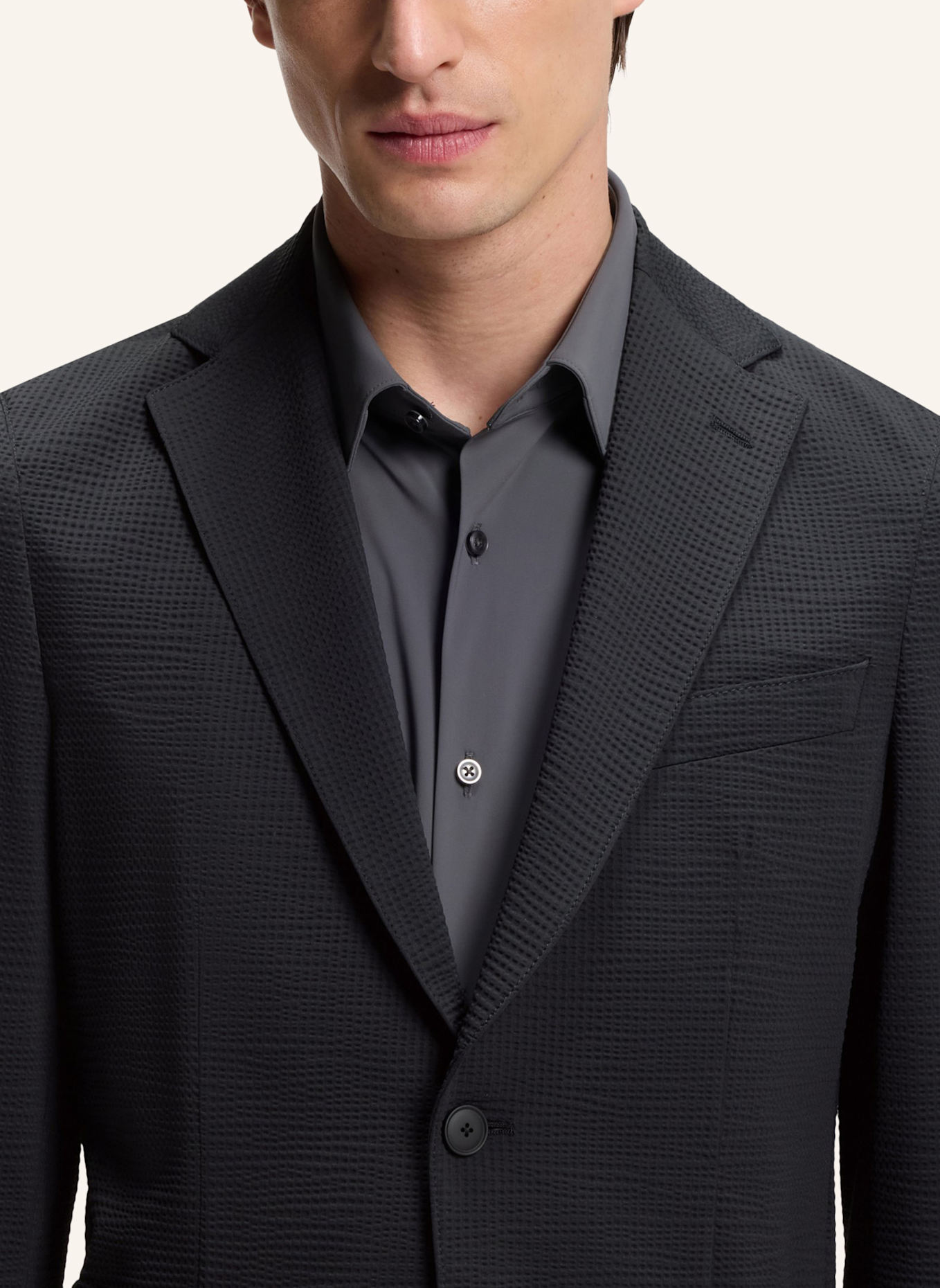 BOSS Blazer P-HANRY-J-WG-252 Slim Fit: SCHWARZ