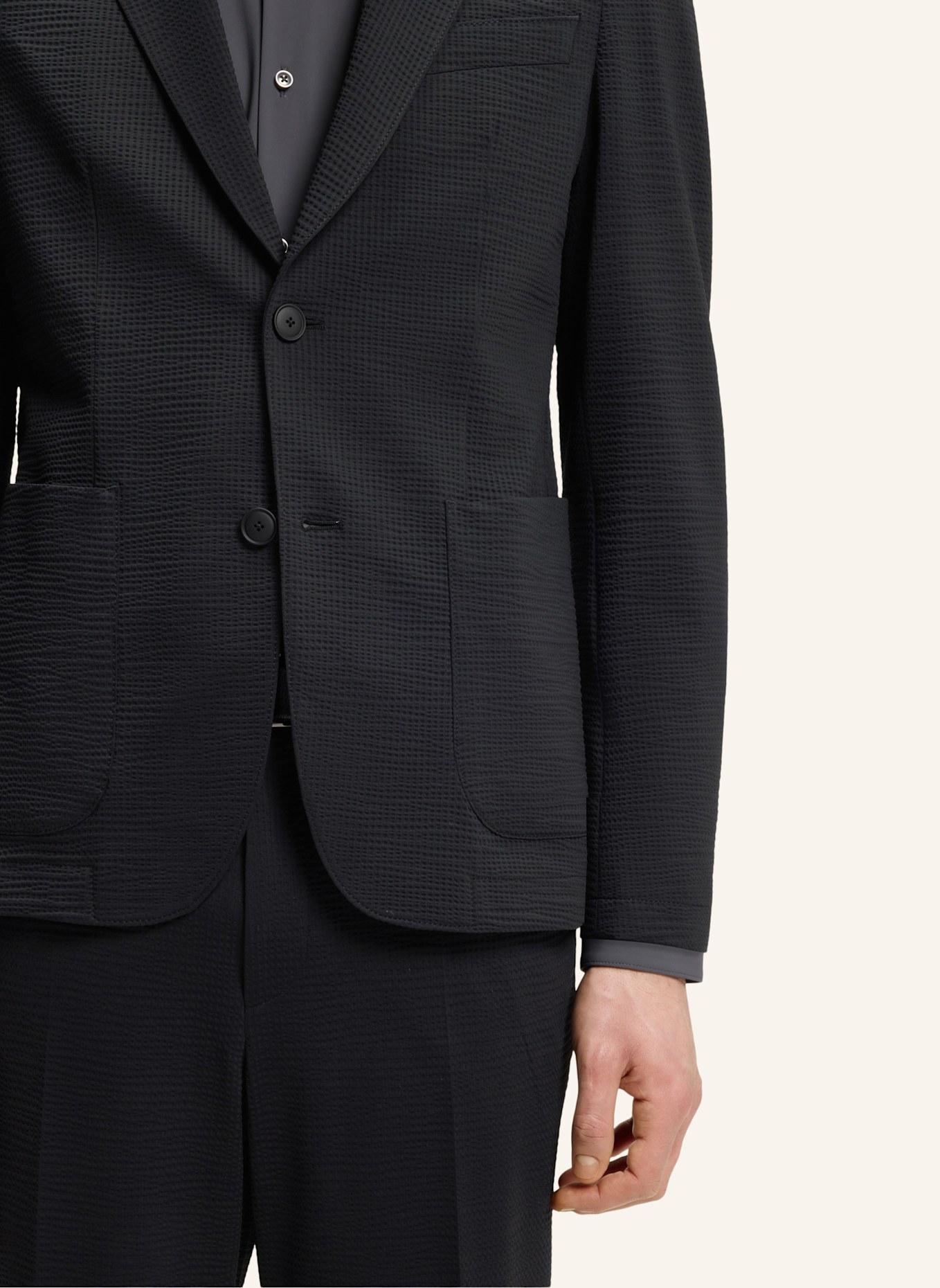 BOSS Blazer P-HANRY-J-WG-252 Slim Fit: SCHWARZ