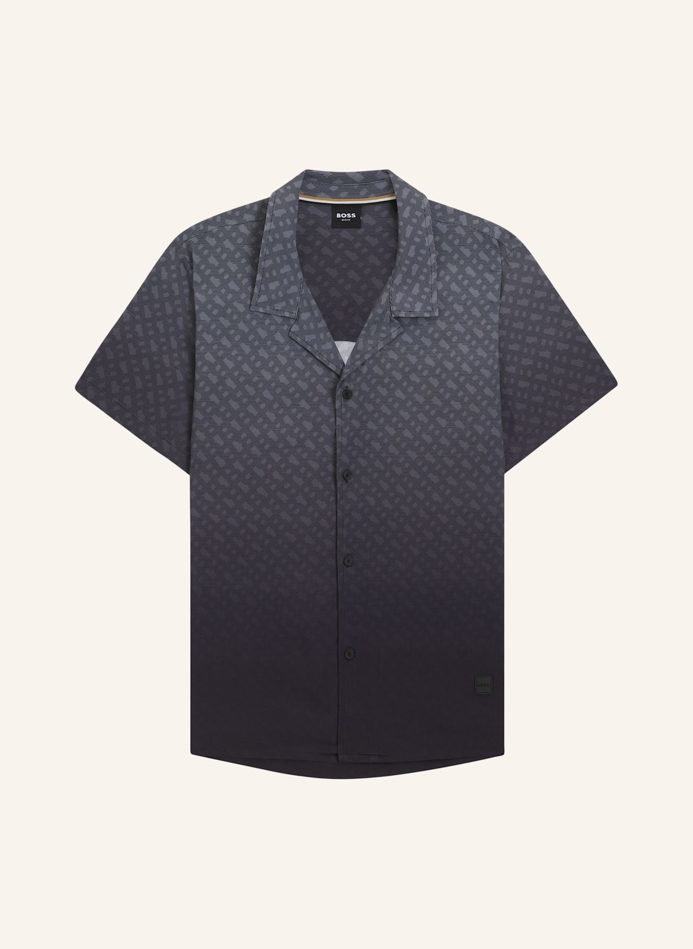 BOSS Resorthemd VALE Comfort Fit: DUNKELGRAU