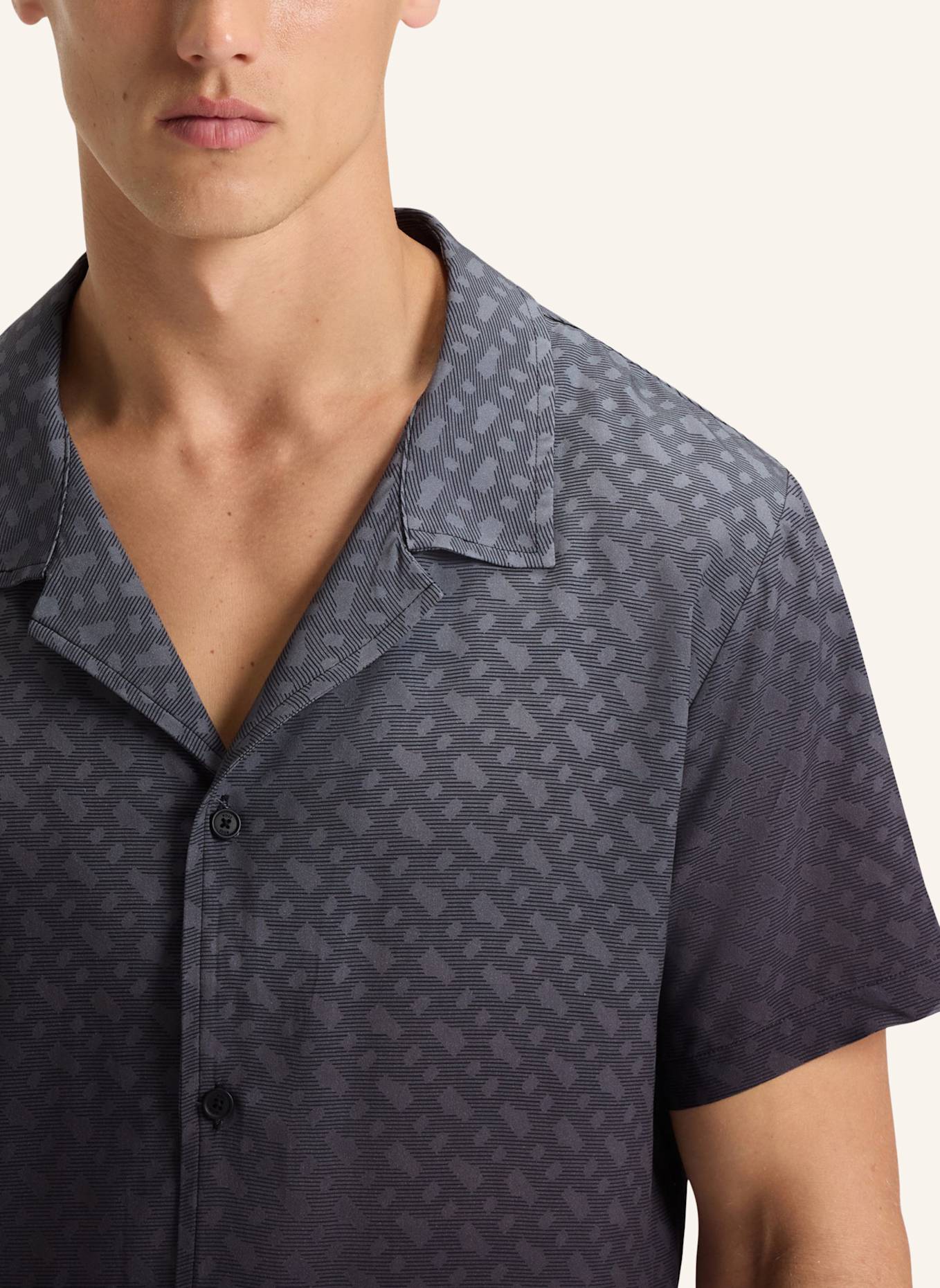 BOSS Resorthemd VALE Comfort Fit: DUNKELGRAU