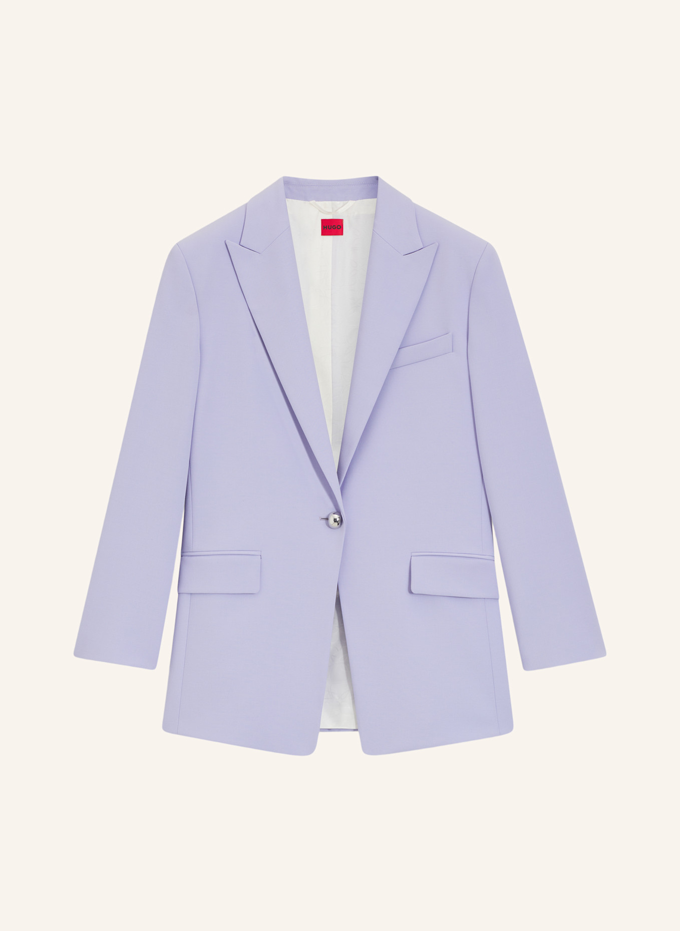 HUGO Blazer AZALI Relaxed Fit: LILA