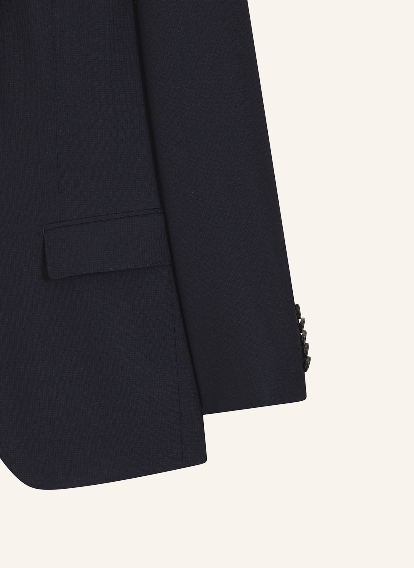 BOSS Business Anzug L-HARVERS-3PCS-241 Slim Fit: DUNKELBLAU